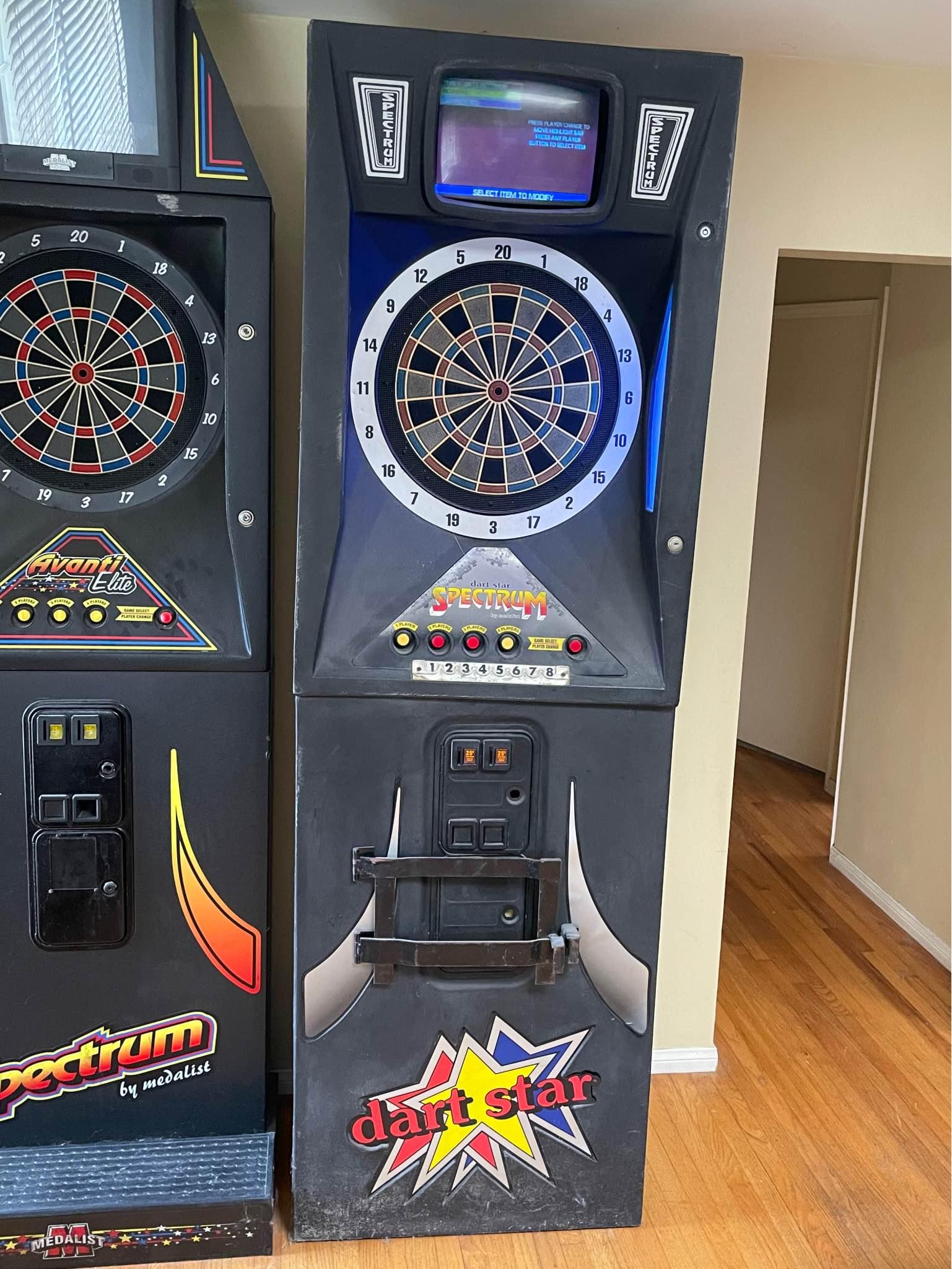 Spectrum Dart Star Coin Operated Dart Machine - Indoor Games - San