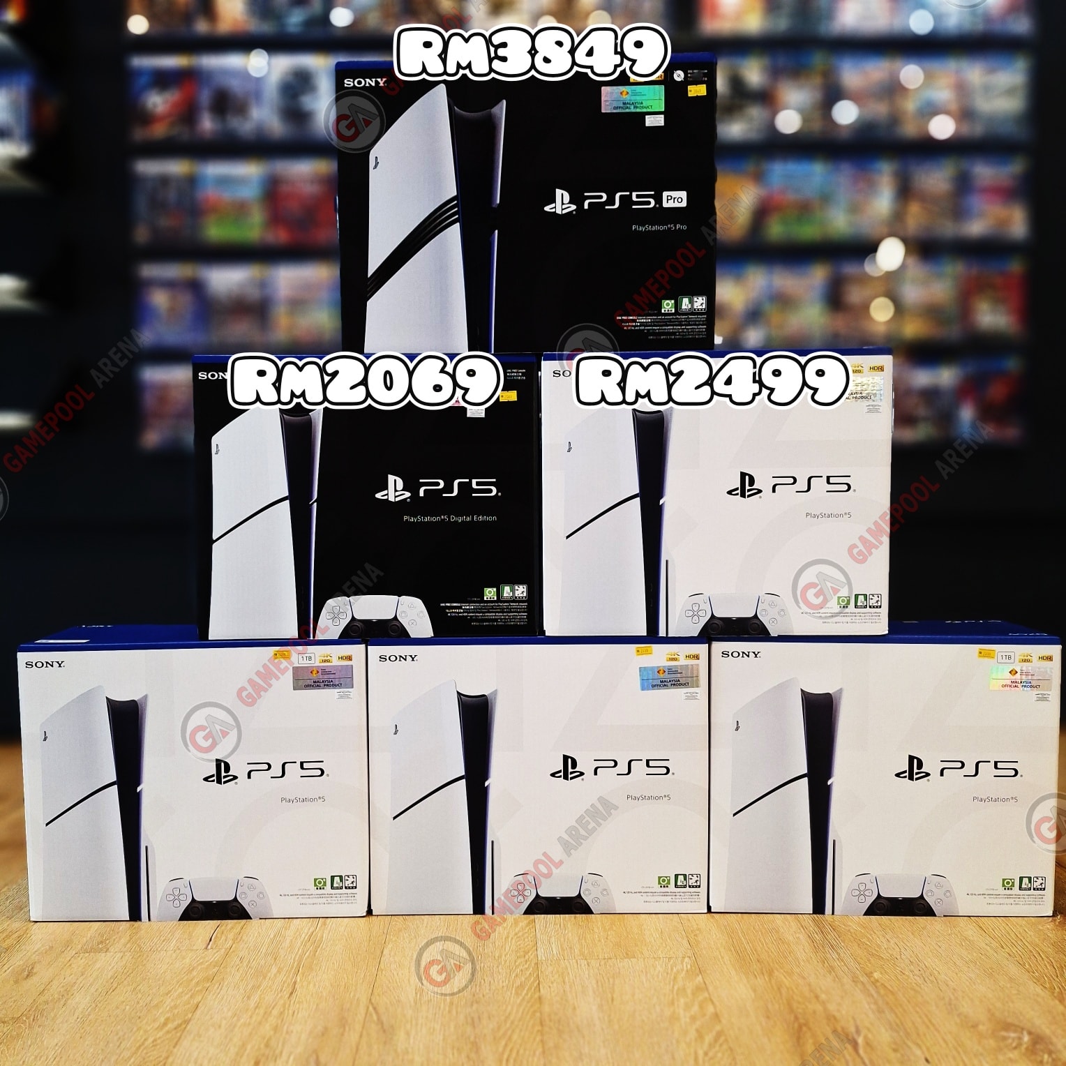 Gamepool - 🔥 PS5 HOT RESTOCK! 🔥 Your favourite PlayStation 5 models are ...
