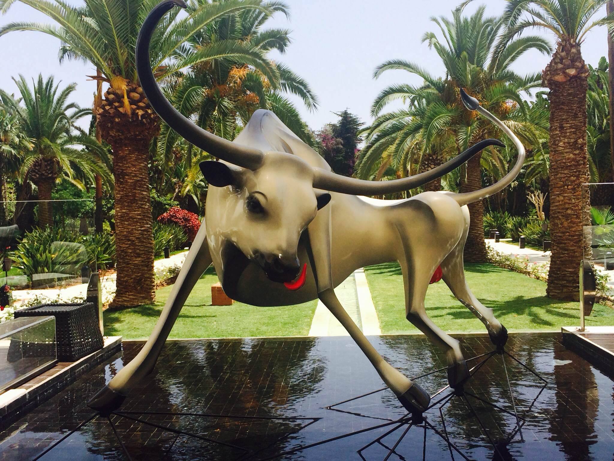 „Le taureau“, l’une de... - Sofitel Rabat Jardin des Roses | Facebook