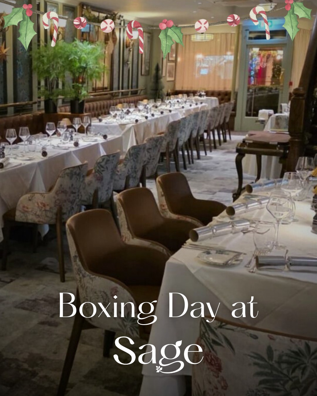Sage - Join us on Boxing Day at Sage 🎄🥂 Our menu brings together ...