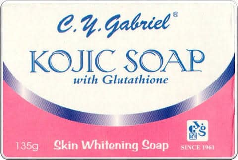 C.Y Gabriel Kojic Soap is my secret to radiant, blemish-free skin!🌺🌸 #kojicsoap #CYGABRIELSOAP #SkincareRoutine #since1961