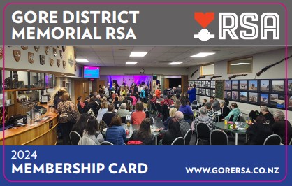 Gore - GORE RSA 2024 SUBSCRIPTIONS Membership Cards to the Gore ...