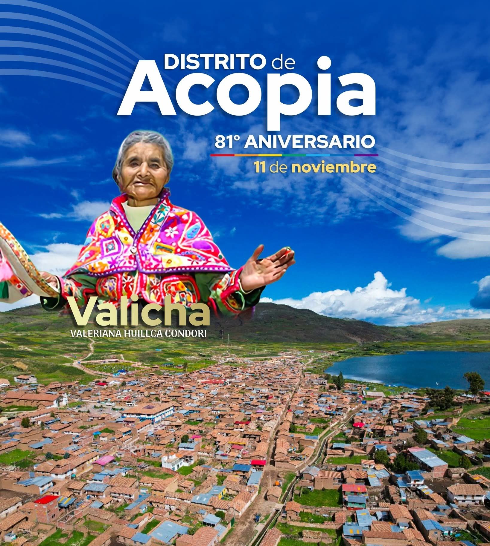 ¡ Feliz 81° Aniversario... - Costumbres de mi Tierra Acopía | Facebook