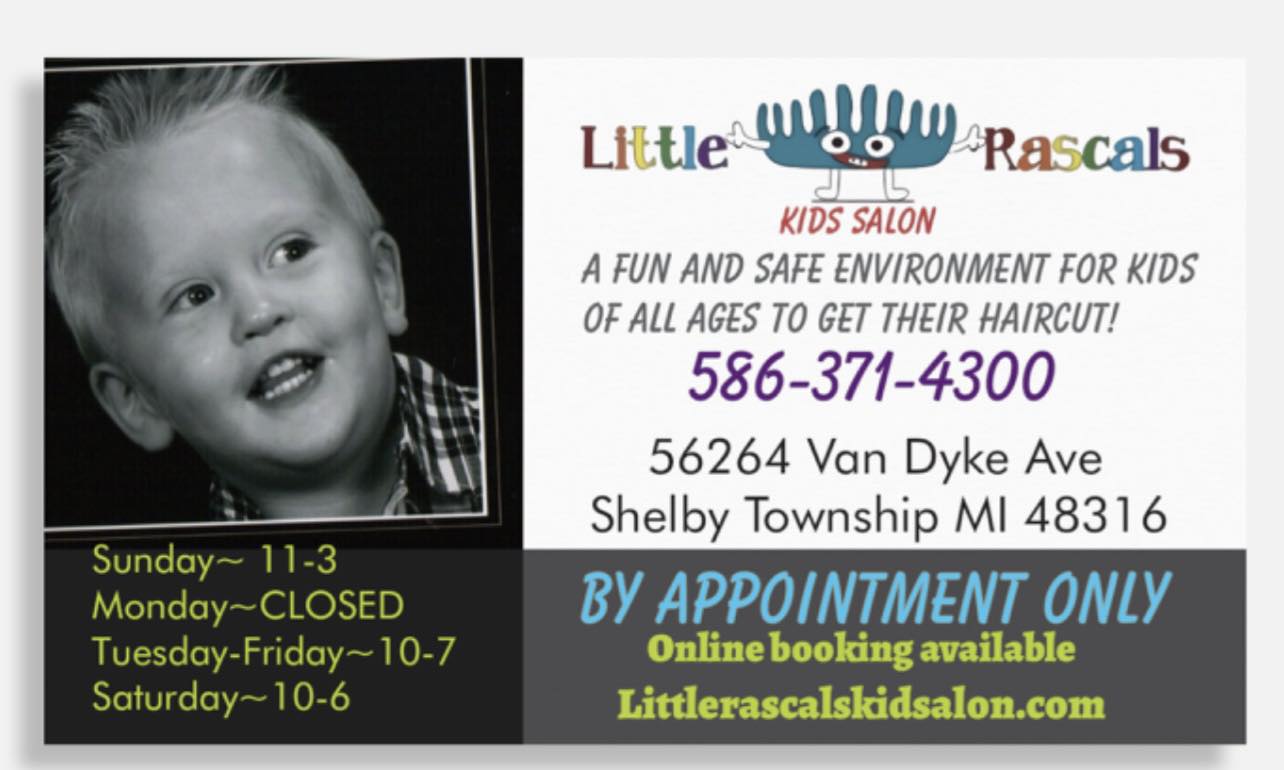 Little Rascals kids salon | Shelby Charter Township MI