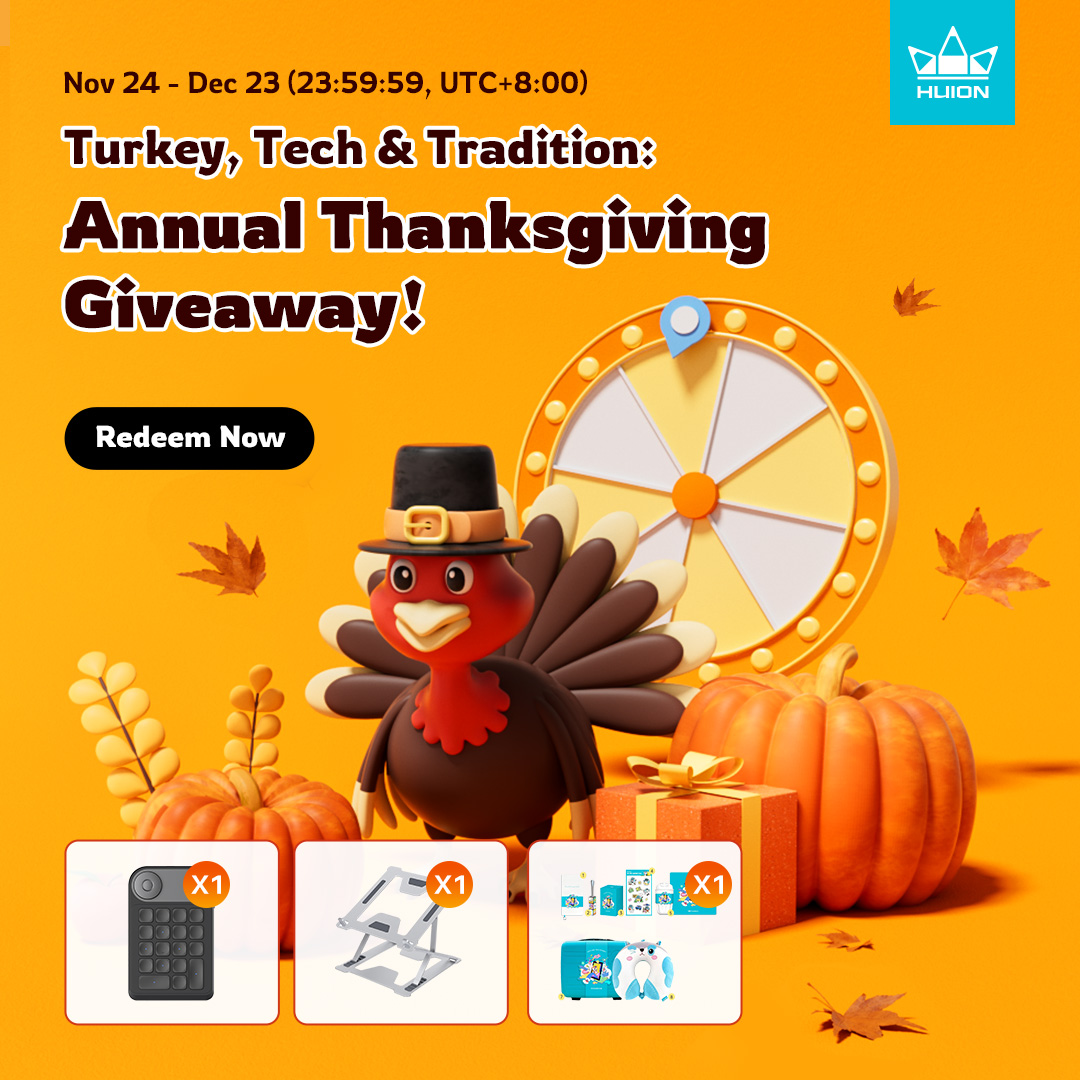 Huion - 🦃Turkey, Tech & Tradition — Annual Thanksgiving... | Facebook