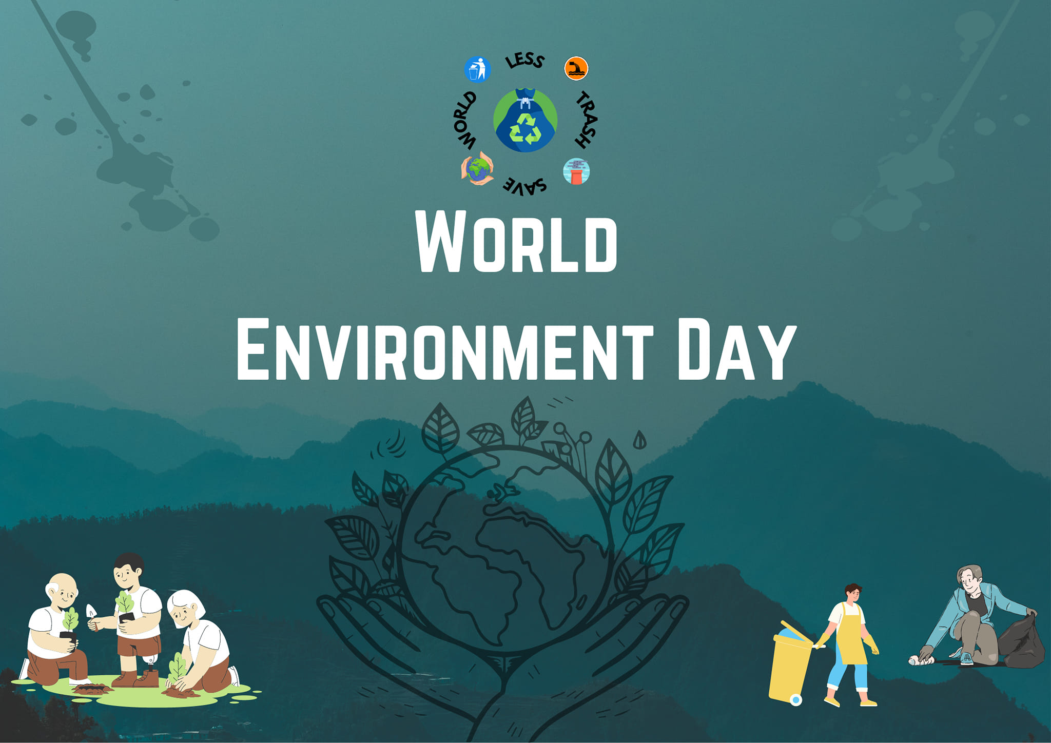 Less trash save world | Dhaka