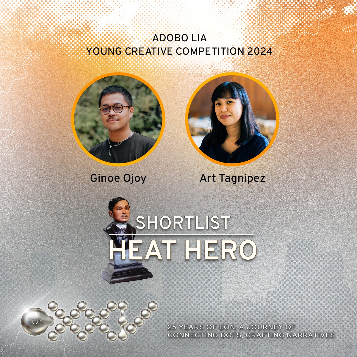 EON - Lighting up the creative scene, our dynamic duo Ginoe Ojoy and ...