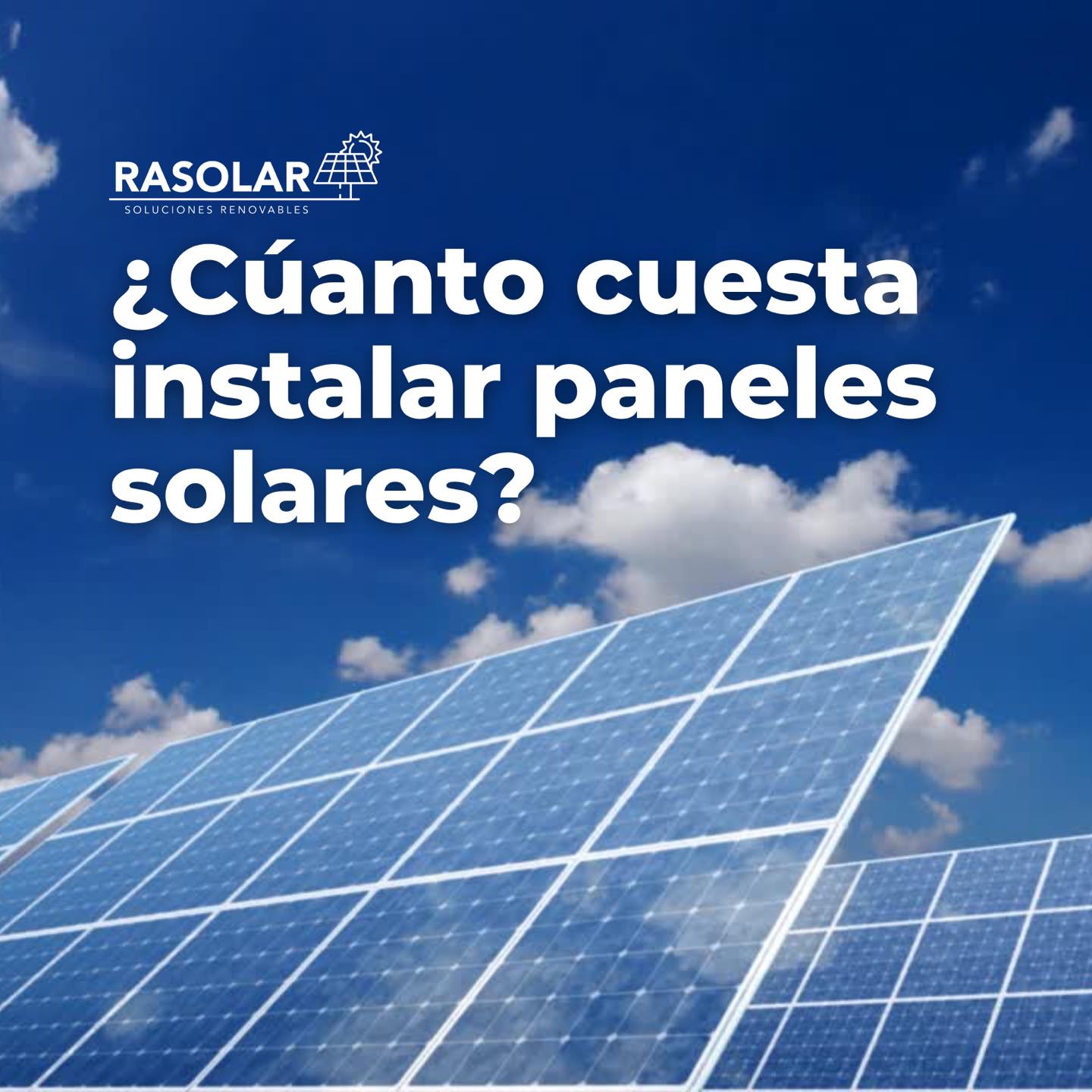 RA Solar - ¿Te has preguntado cuál es el costo de instalar...