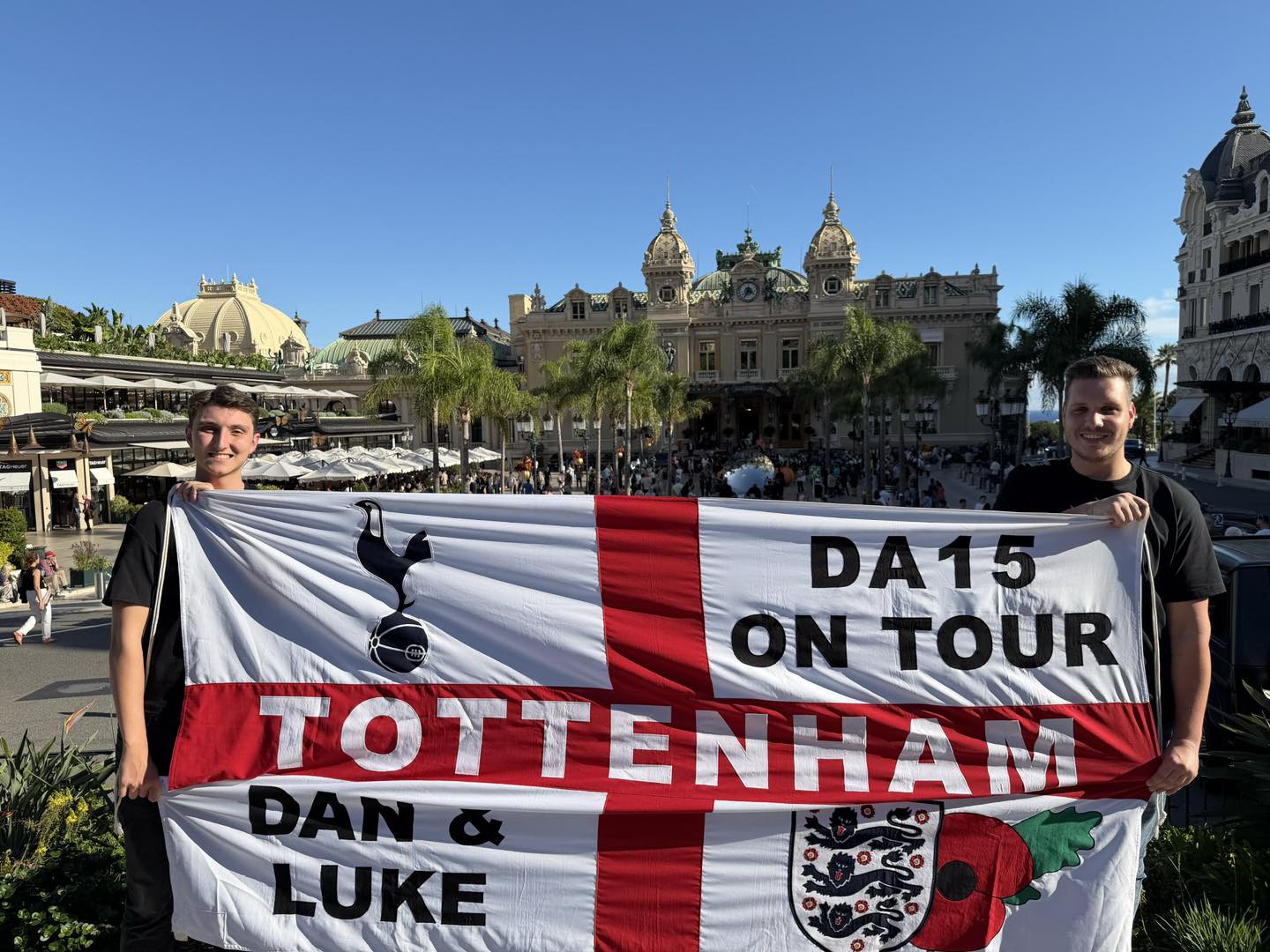 Football - Spurs fans in Monte Carlo for Monaco game later | Facebook
