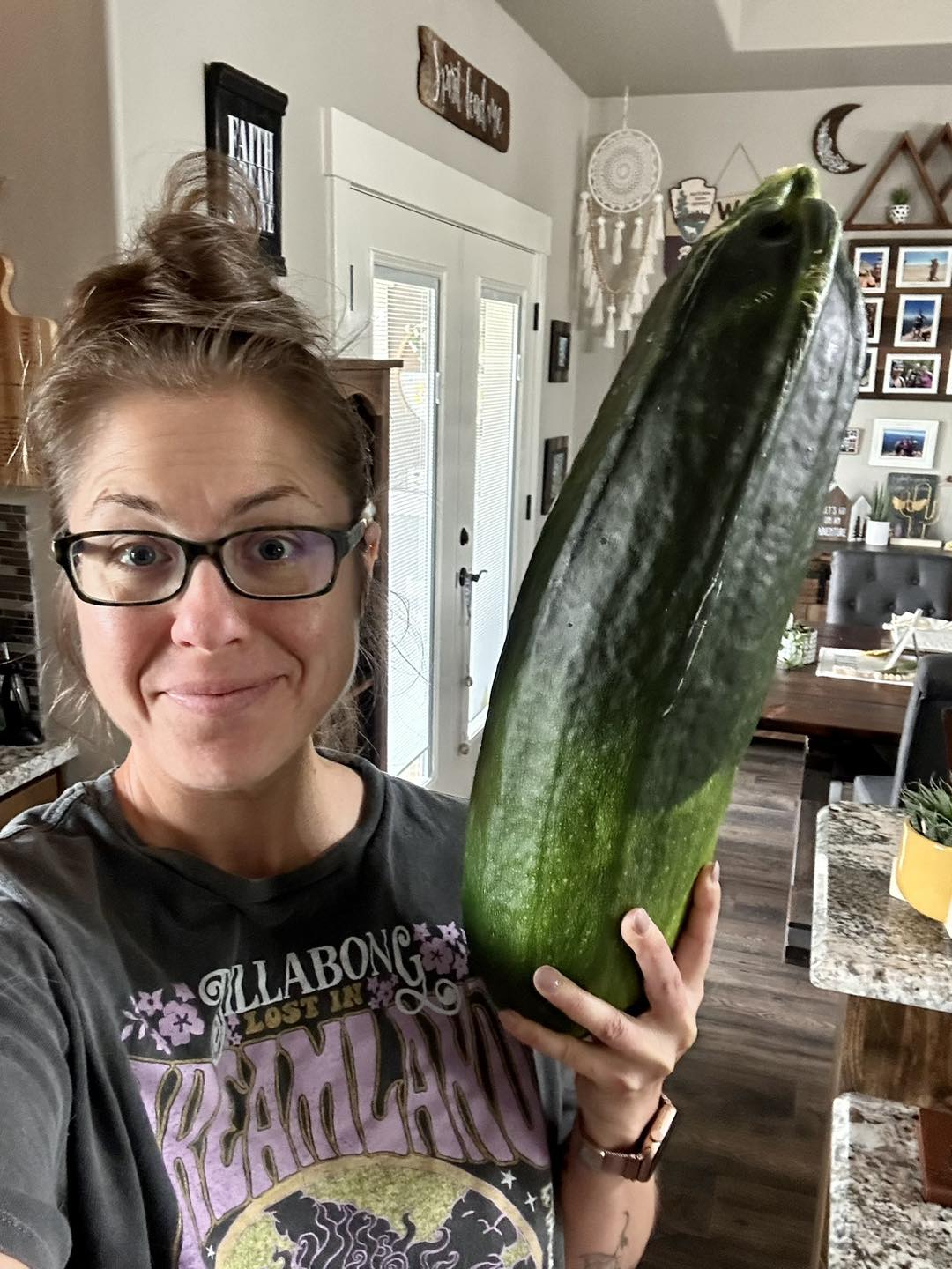 Sarah Whitty grew a 170-pound zucchini — and shattered the North