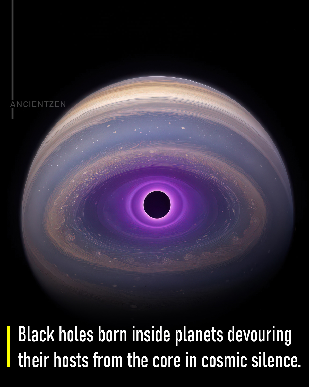 Astronomy - Black holes could be born inside planets — and devour them ...