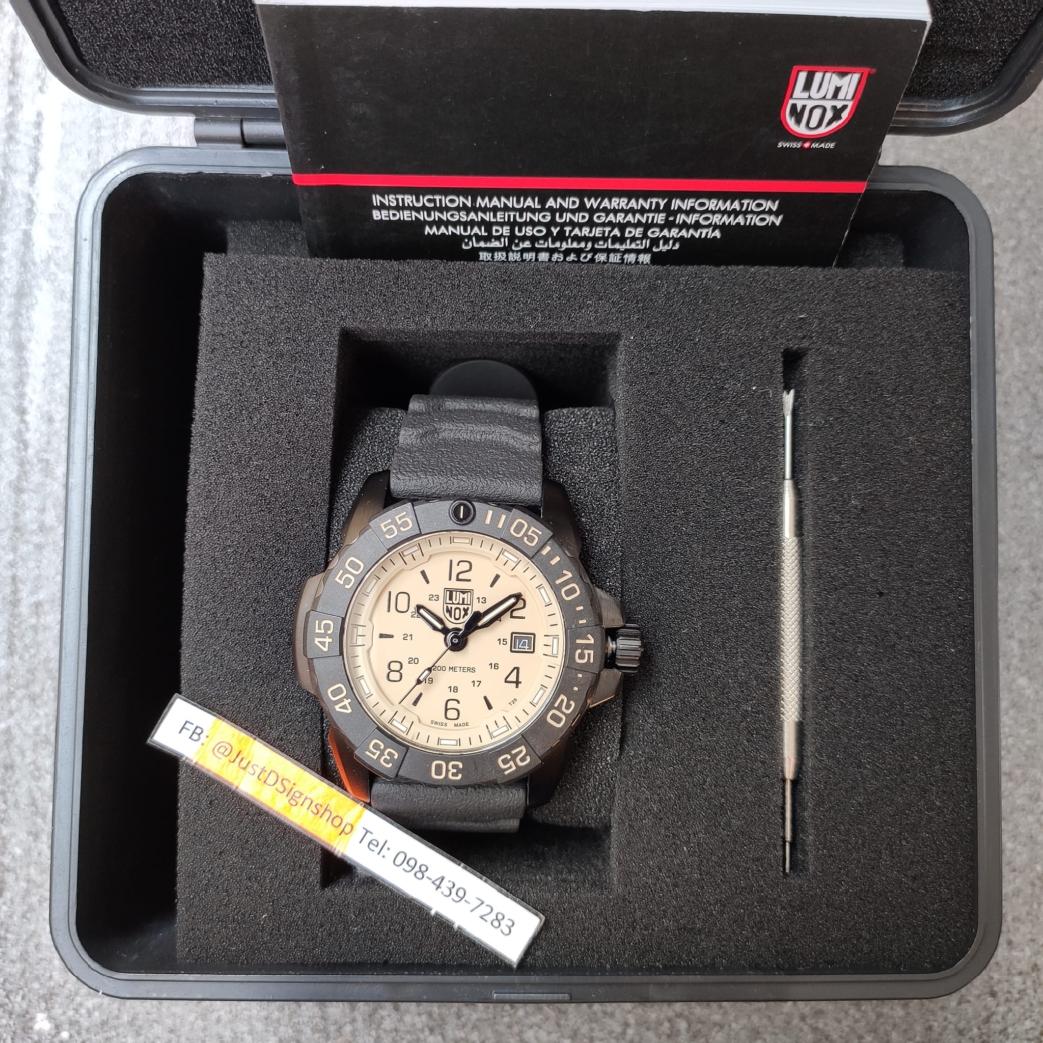 👉Luminox 3059.set UVP Scott Cassell ของใหม่มือ1 ราคา 11,990 บาท