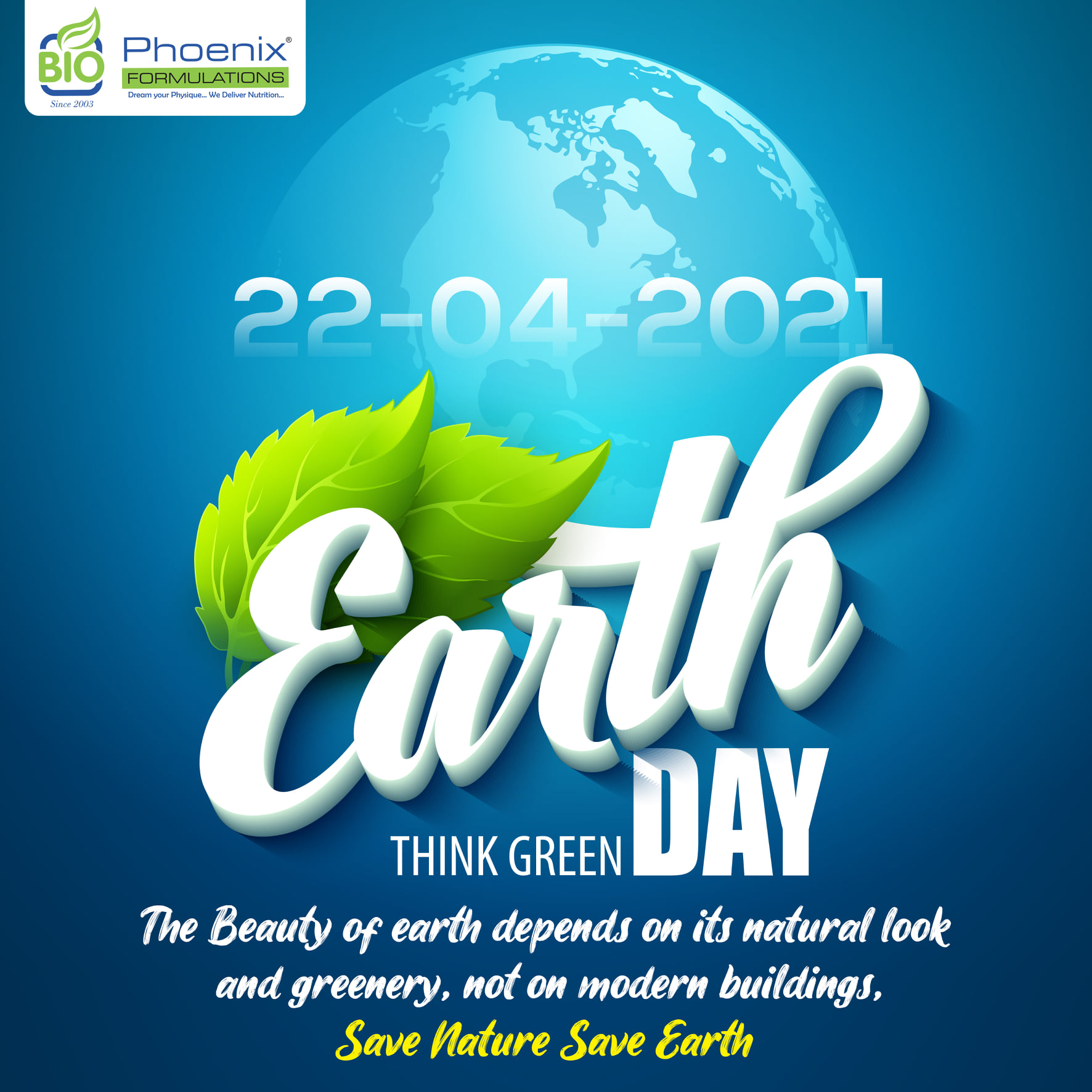 The beauty of earth depends on... - Bio Phoenix Formulations | Facebook