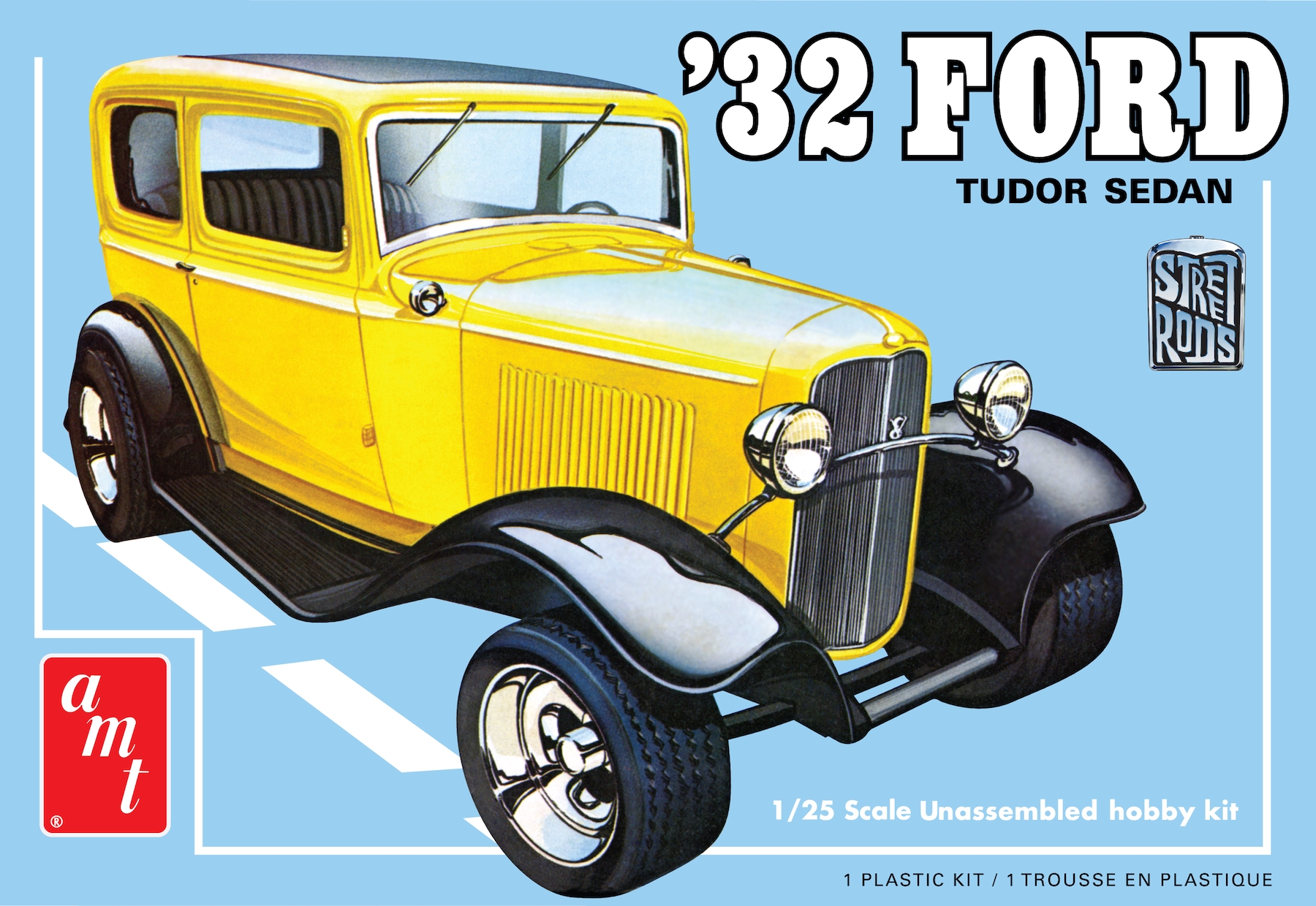 New in model cars: AMT's 1932 Ford Tudor Sedan Street Rod in 1/25