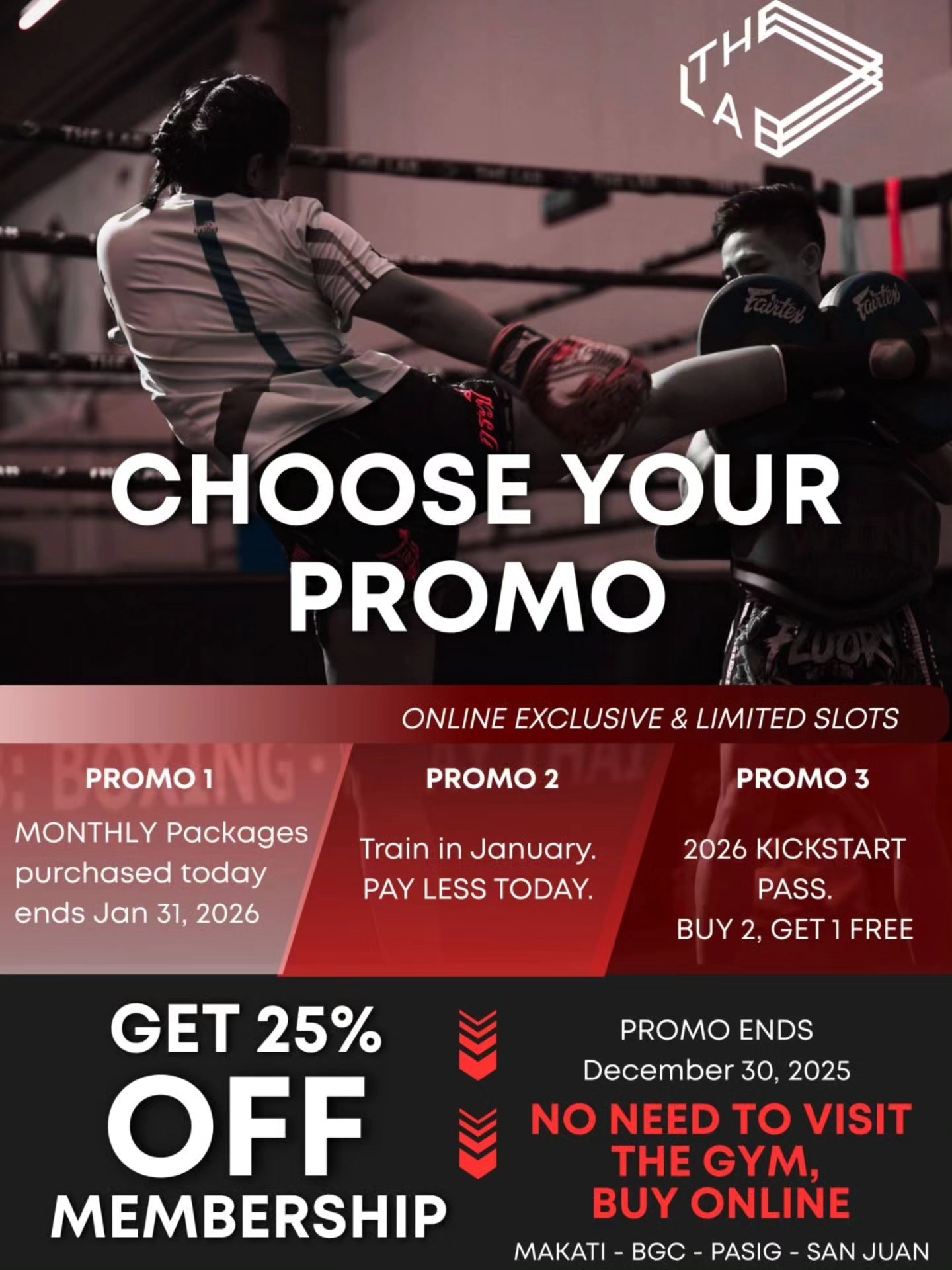 The Lab : Boxing . Muay Thai . Jiu-jitsu | Fort Bonifacio