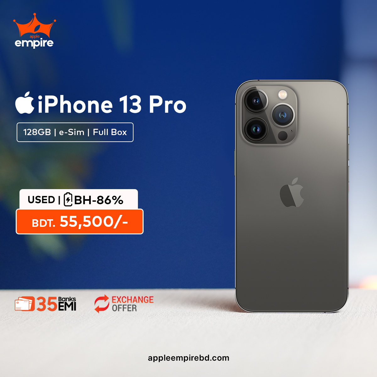 Exclusive Price - এ কিনুন Pre-Owned iPhone 13 Pro 