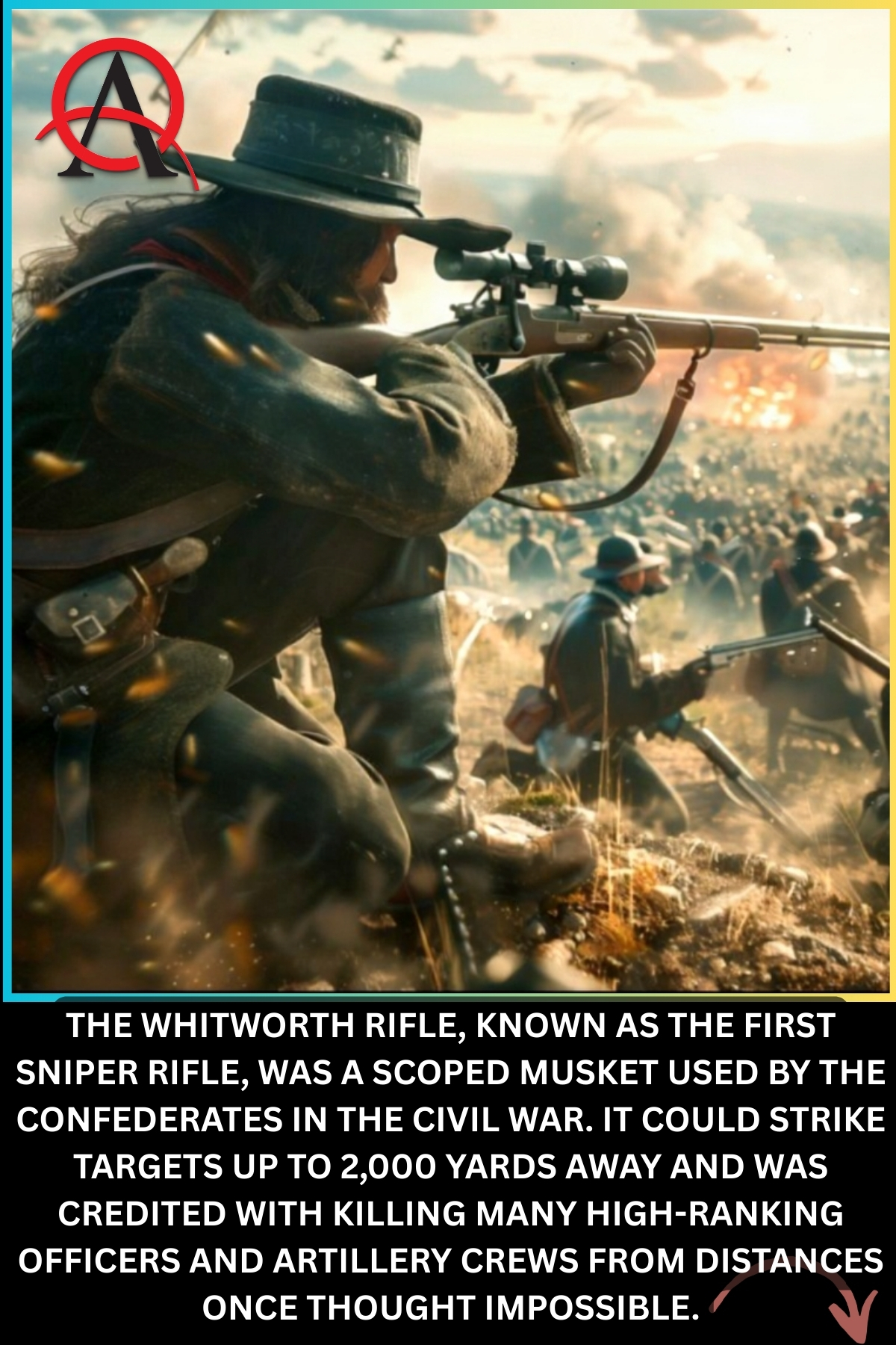 Roman - The Whitworth rifle is widely considered the world’s first true ...