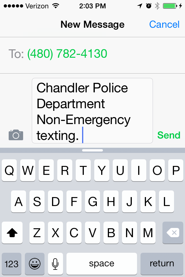 Chandler Police Department - Chandler Police Department Offering Non ...