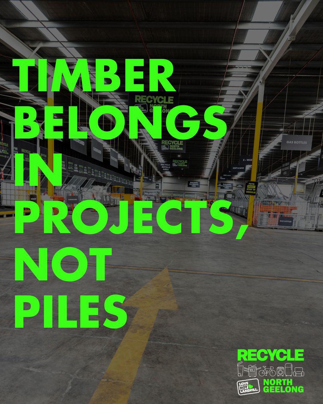 Recycle - Got leftover timber from your latest project? Don't let it ...