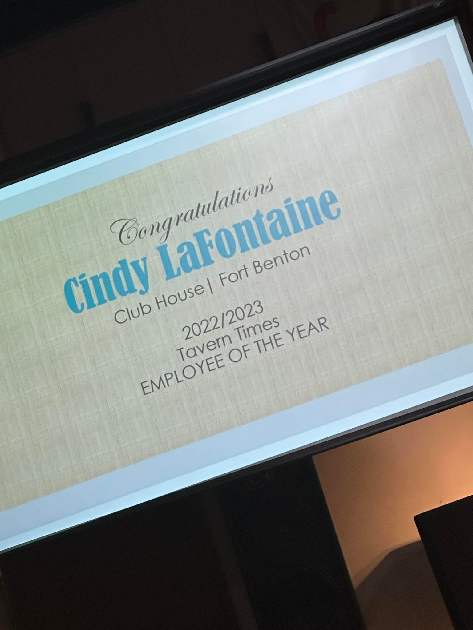 Well-deserved, Cindy.👏... - Fort Benton Chamber of Commerce