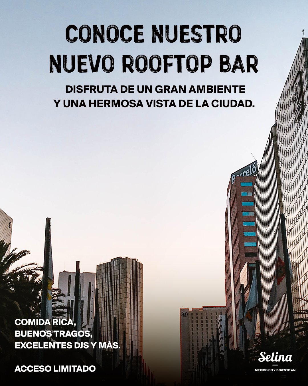 Selina - Conoce nuestro nuevo Rooftop Bar 🍷 Ven a tomar... | Facebook