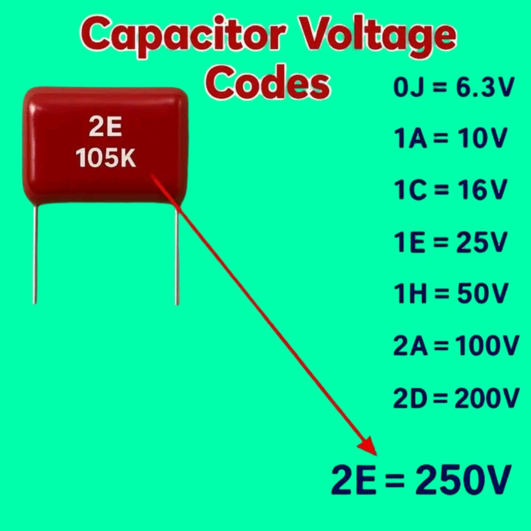 Dk - Capacitor Voltage Codes | Facebook