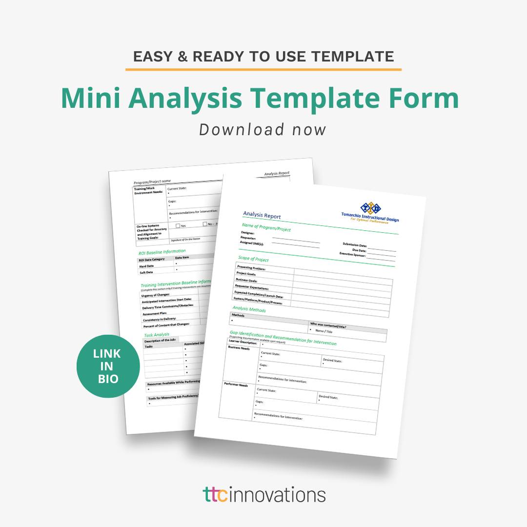 ttcInnovations - FREE TEMPLATE | Assess project needs,...