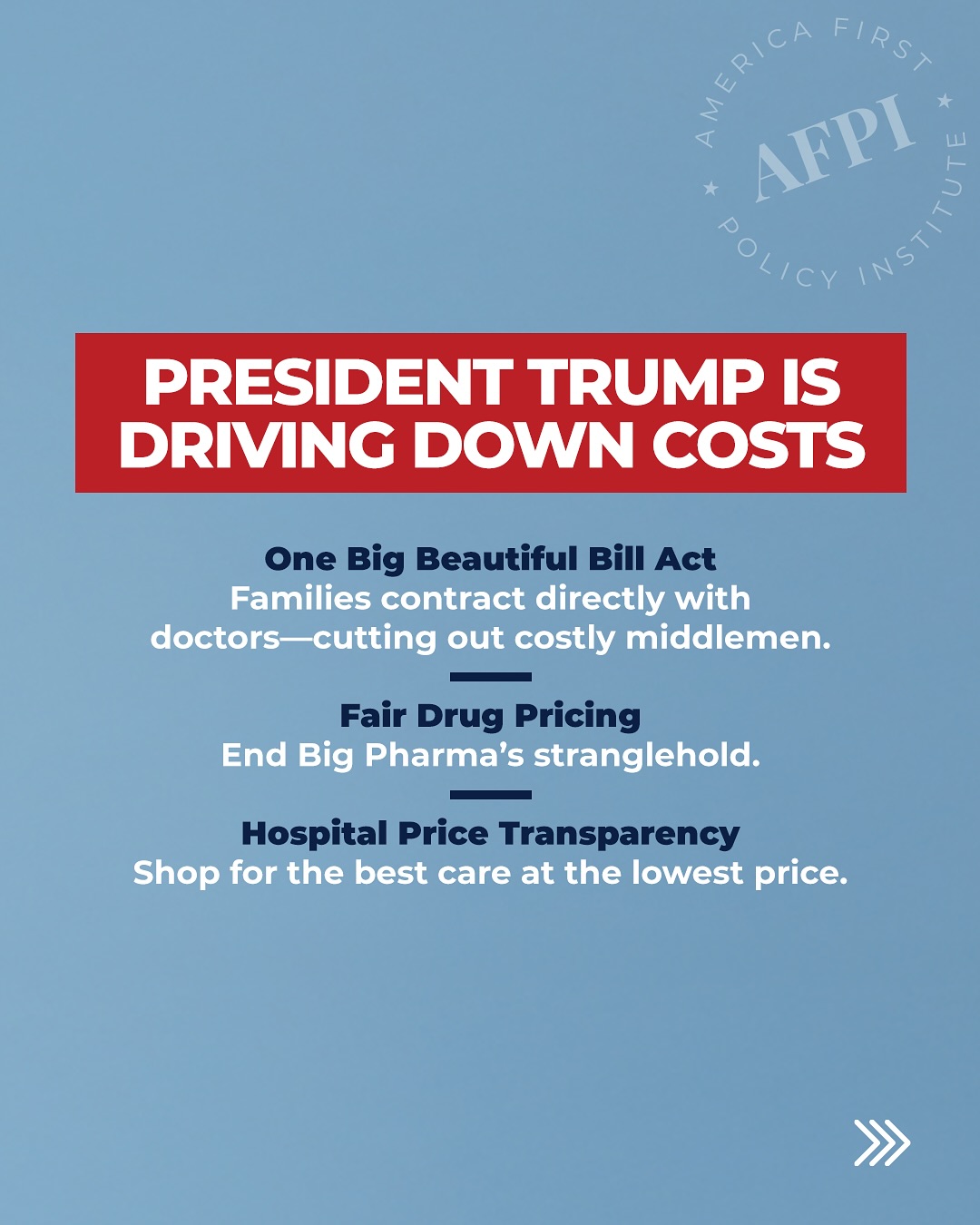 America First Policy Institute