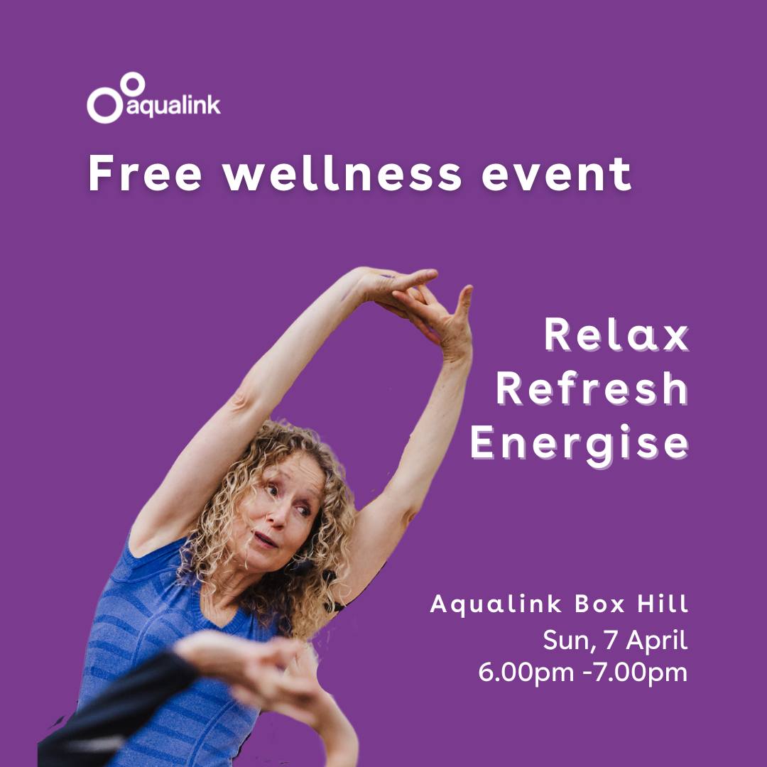 Aqualink - 🌟 Mega Wellness Class - Relax, Refresh,...