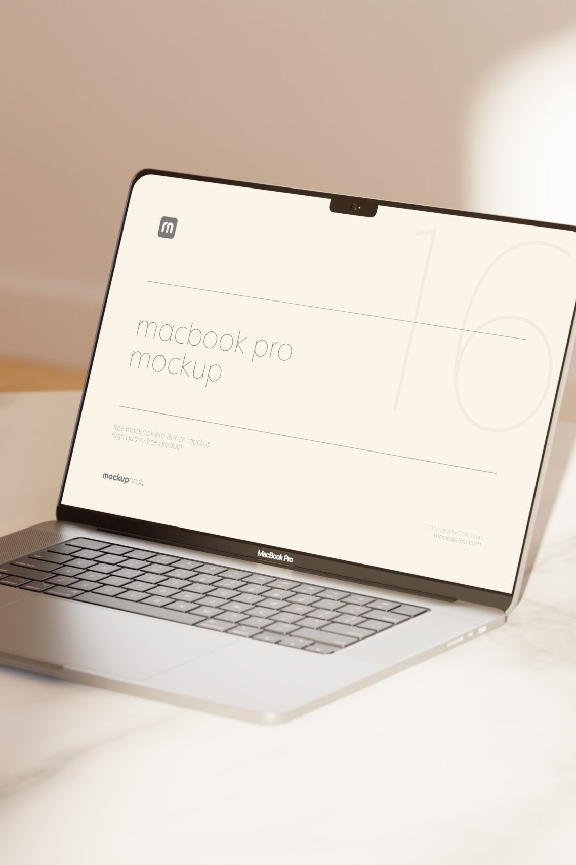 MockupNest - Download our free Macbook Pro mockup and...