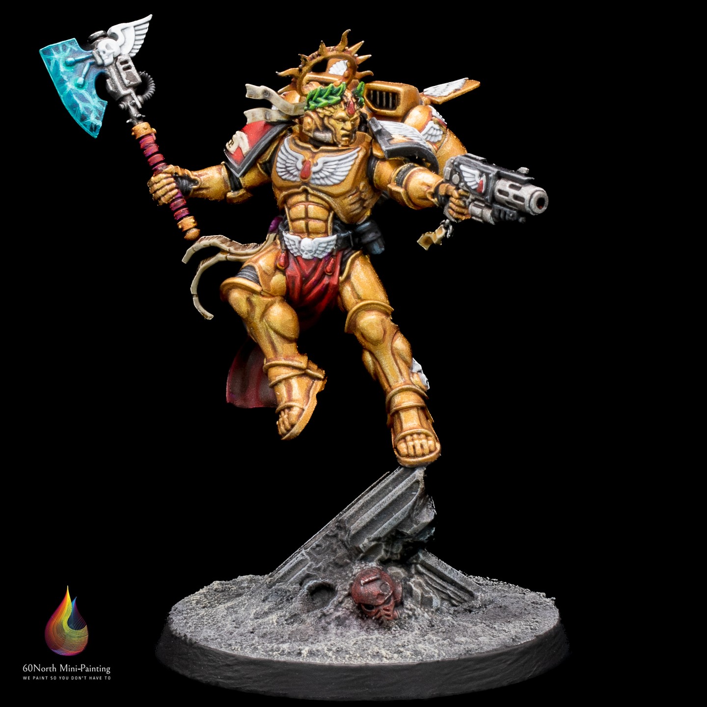 Commander Dante which we have completed painting for our clients 