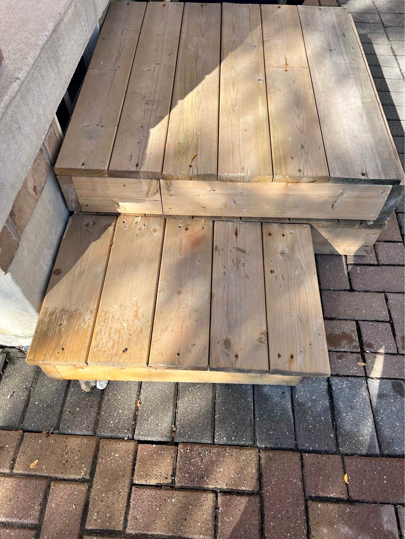 Temporary steps (portable step) - Ladders & Scaffolding - Brampton ...