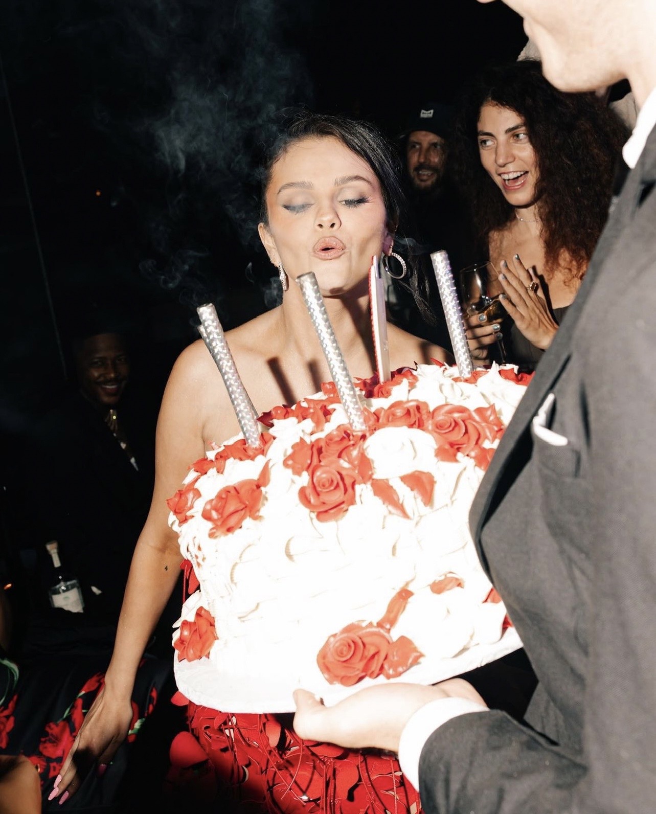 selena gomez birthday dress Gomez's 31st from Bottega Veneta 🎂 Selena #BottegaVeneta #SelenaGomez #NYSG Size:9 months Season_Spring Summer Wear selena gomez 26th birthday 4t Birthday Girl Dress