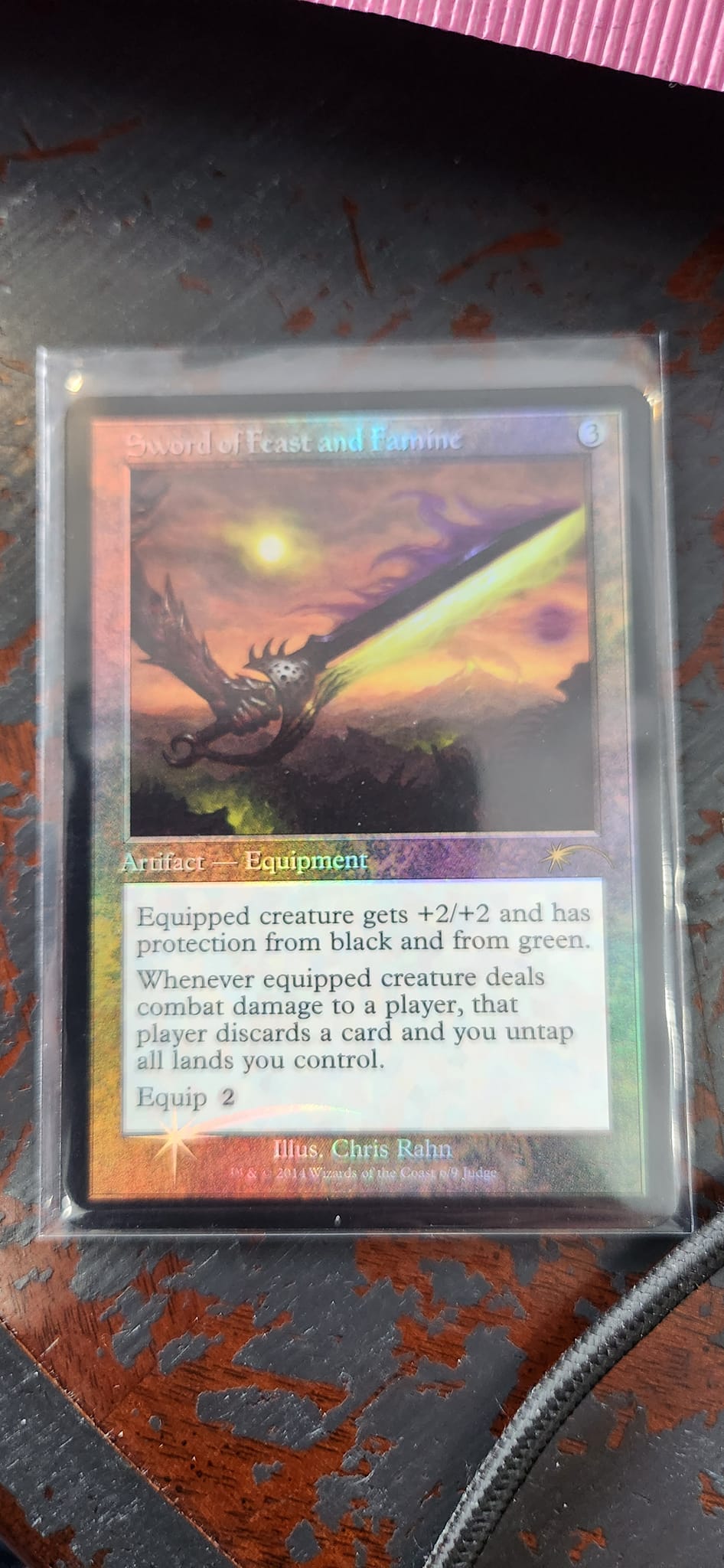 Is this Magic: The Gathering card from Toby's Journey Secret Lair