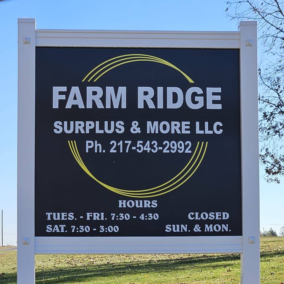 Farm Ridge Surplus & More... - Farm Ridge Surplus & More LLC