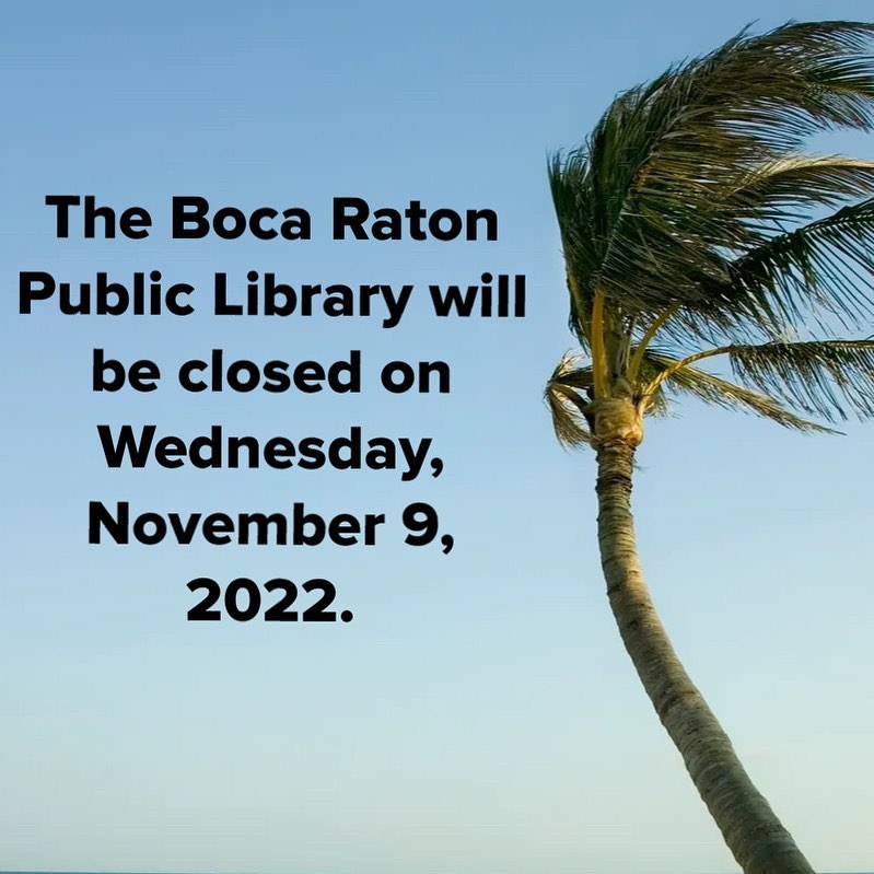 The Boca Raton Public Library... - Boca Raton Public Library