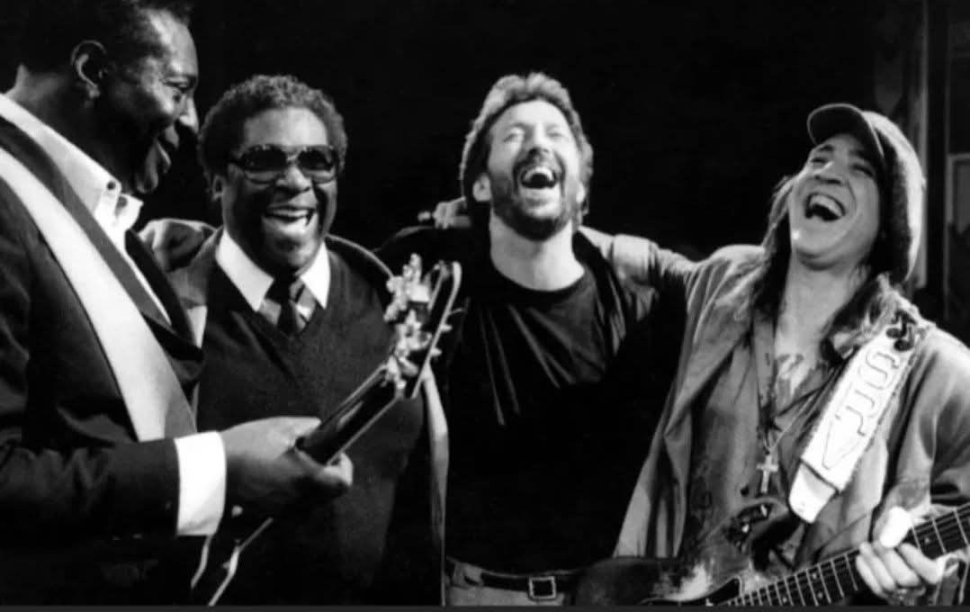Albert King, BB King, Eric Clapton, & Stevie Ray Vaughan, 1987