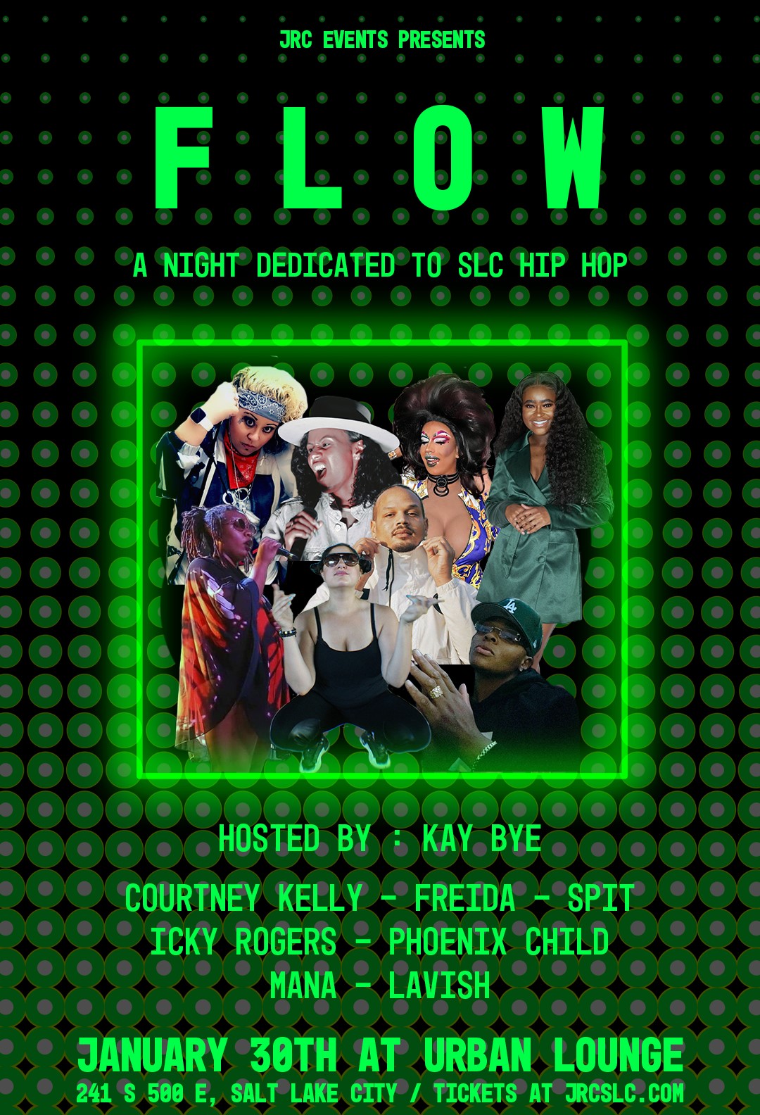 FLOW - A Night Dedicated to SLC Hip Hop at Urban