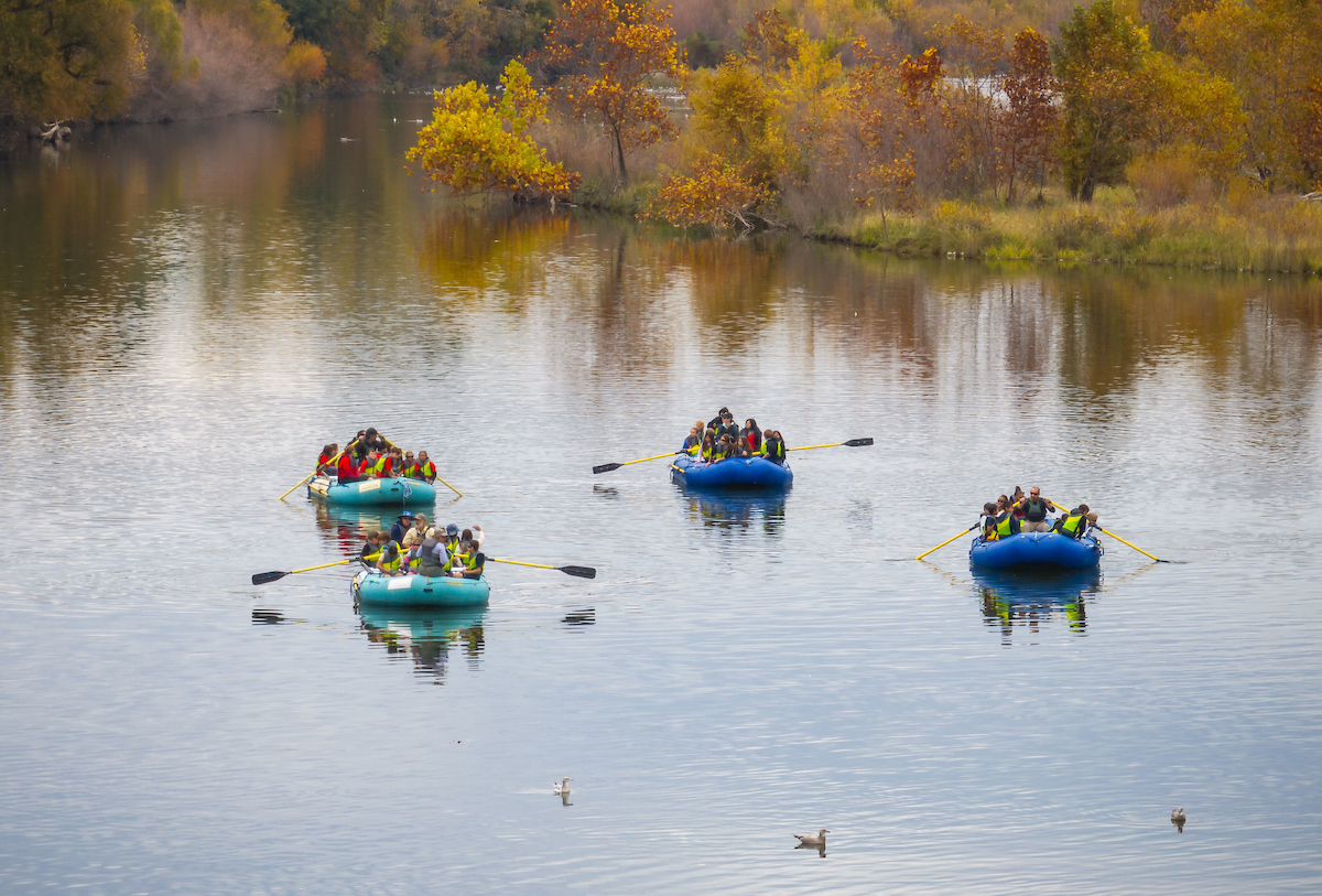 California - DWR’s Feather River Floating Classroom raft tours are ...