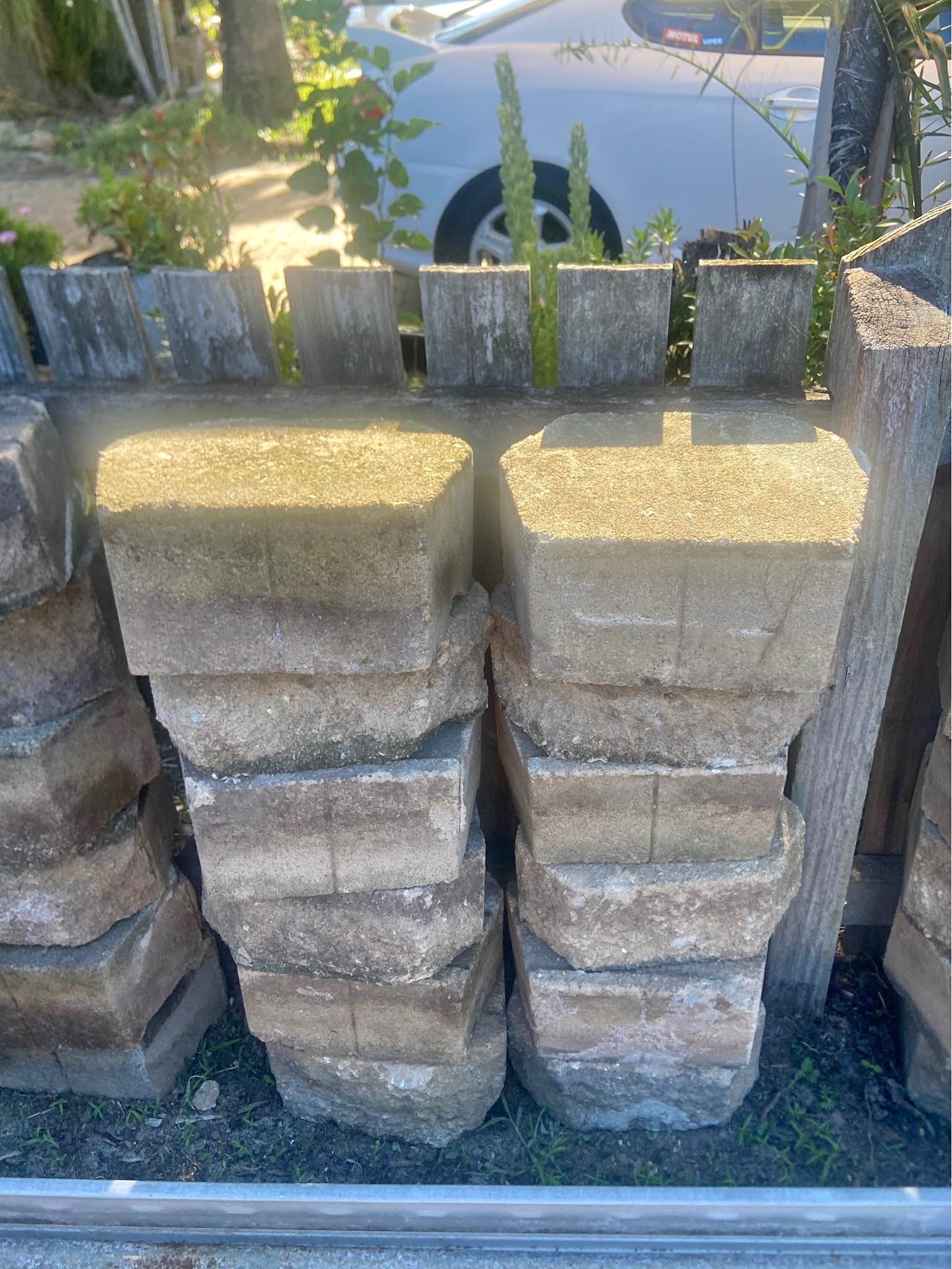 Block garden edging - Landscaping Materials - Hervey Bay, Queensland ...