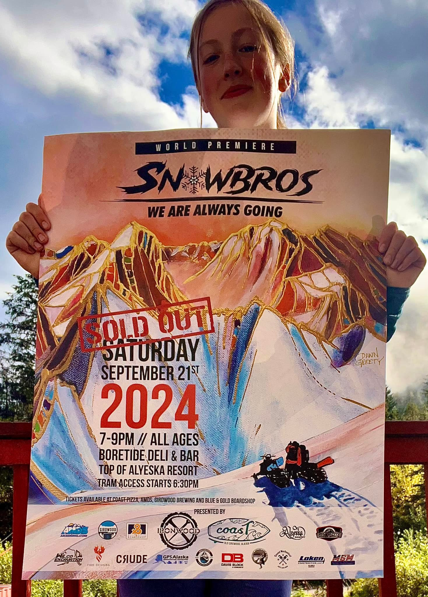 ️Snowbros ️ world premiere... - Turnagain Hard Core | Facebook