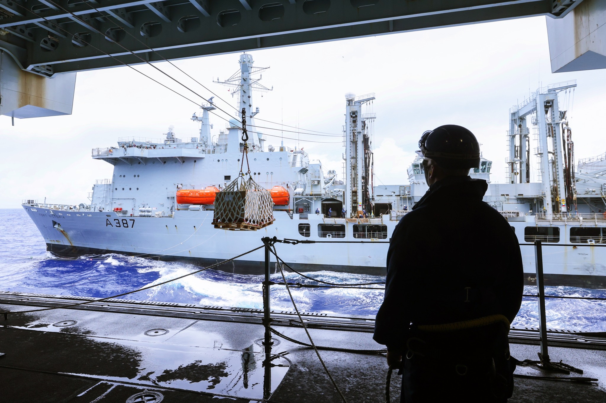 Military - During UK Carrier Strike Group deployment, HMS Queen ...