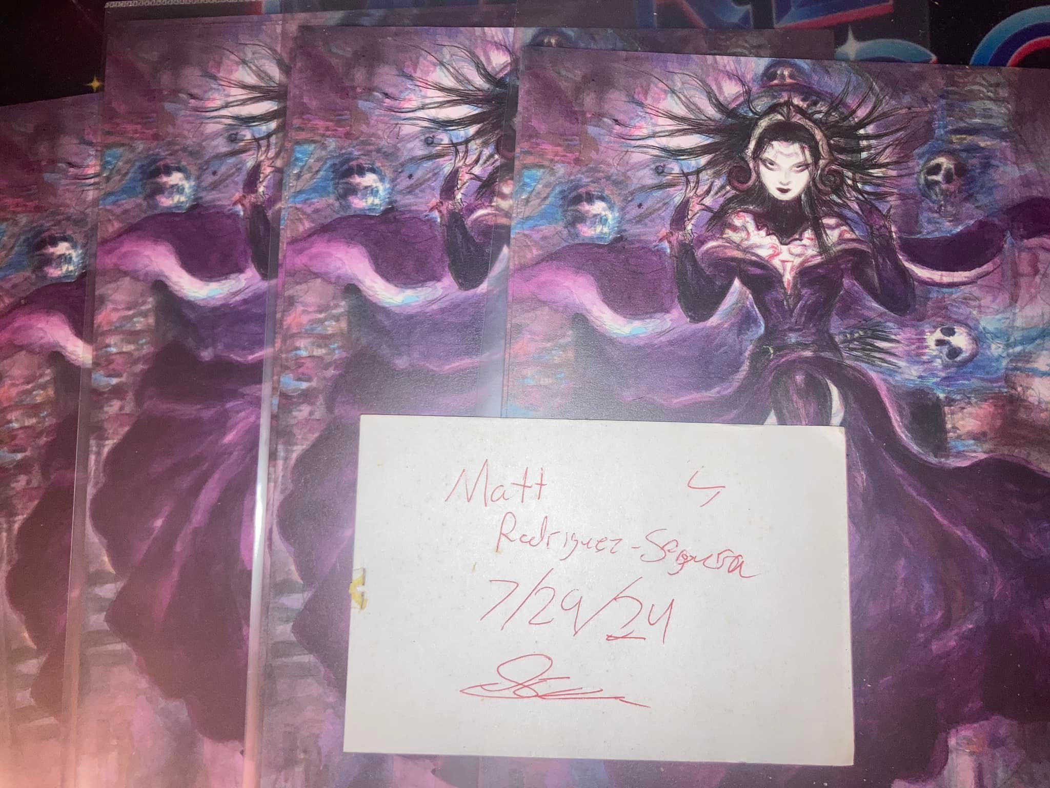 Card Kingdom's London Mythic Championship Liliana playmat for sale