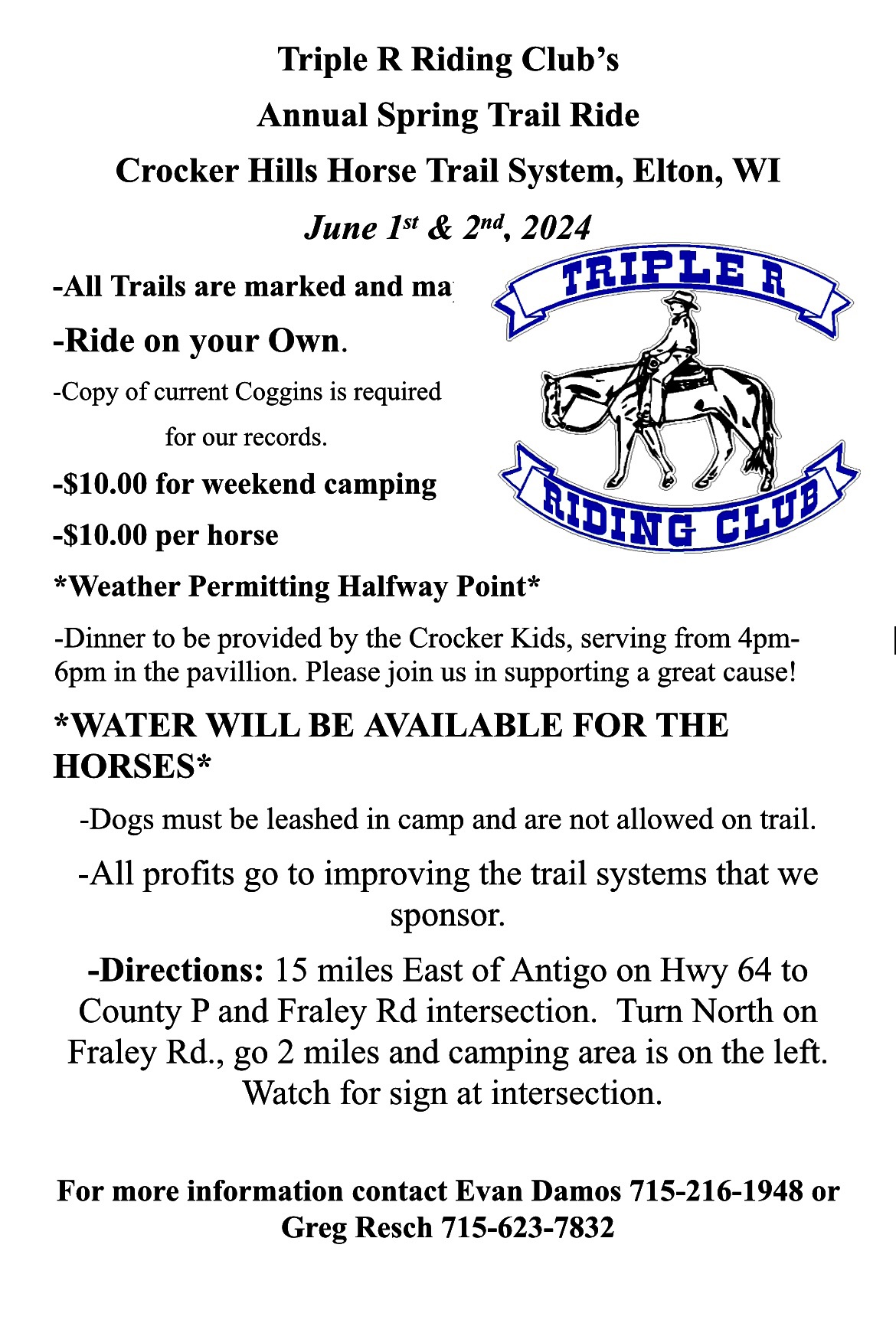 Triple R Riding Club, Inc.