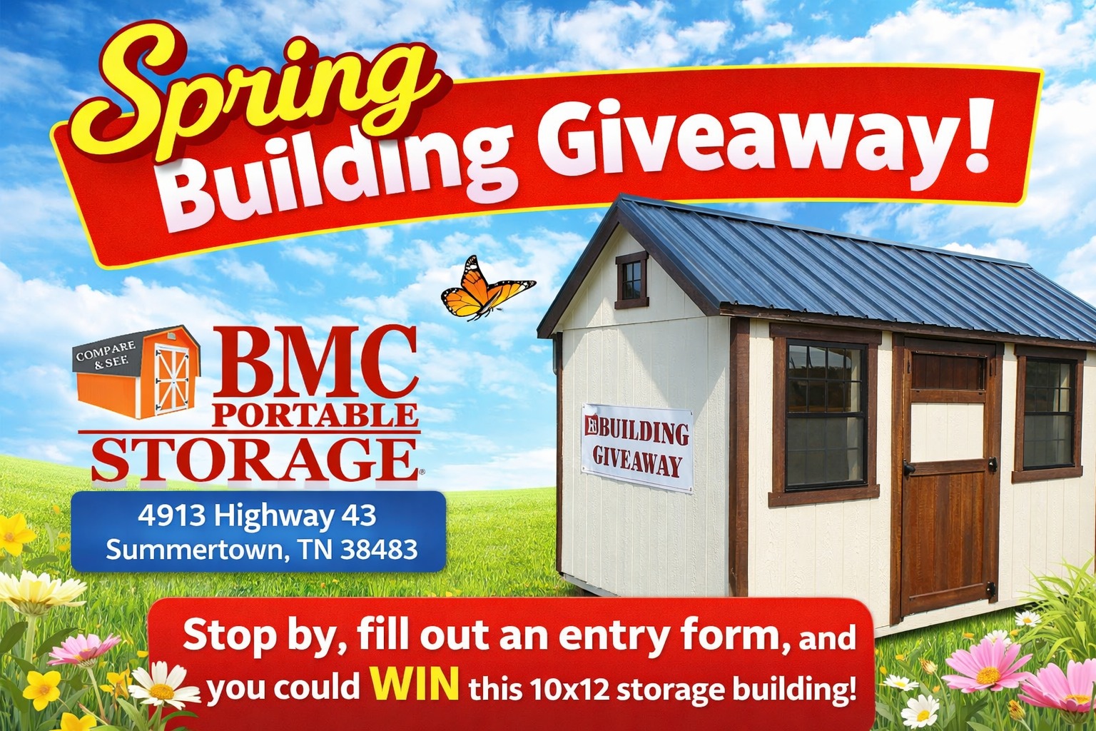 Bmc portable storage buildings | Summertown TN