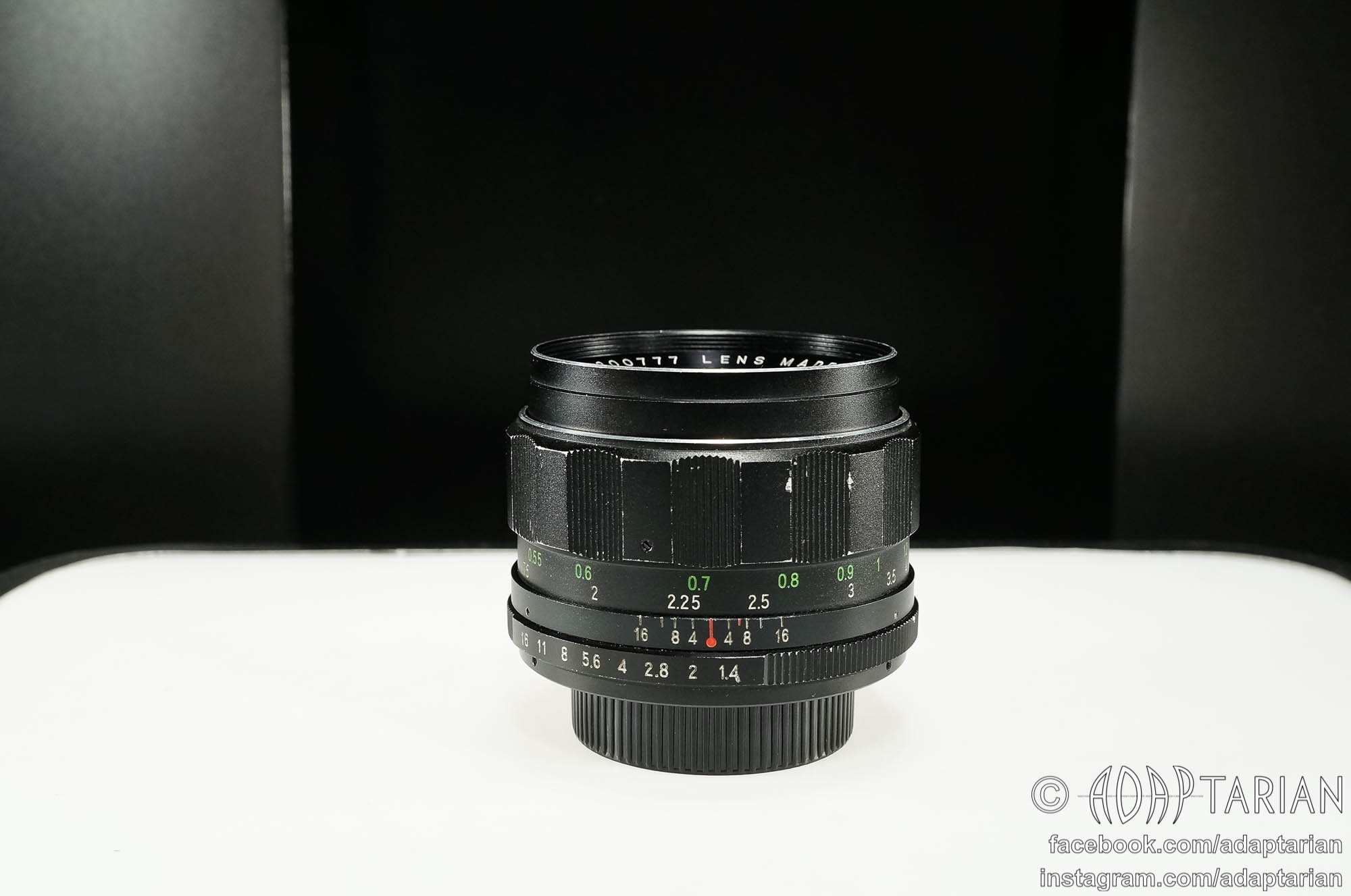 Rikenon 55mm f1.4 M42 lens for sale