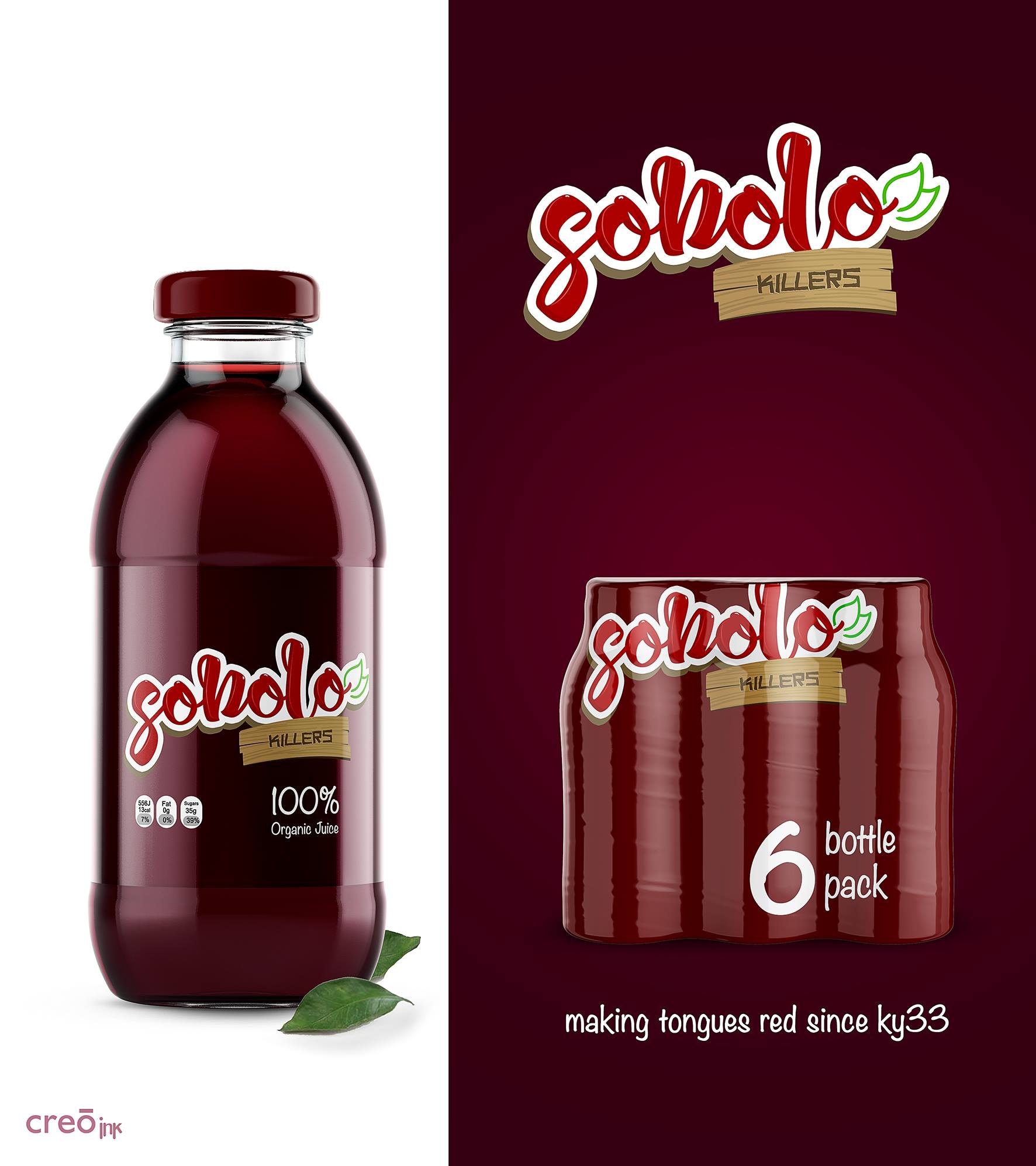 CreoConcepts - Packaging Design For Sobolo Killers. Making tongues red ...