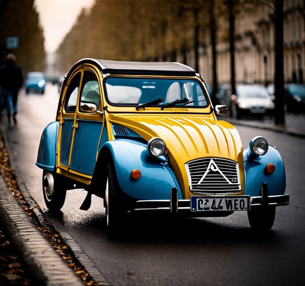 1984 Citroen 2CV #Supercars #highlight 6P EE-891-SW 89 1-SW SW E-891-