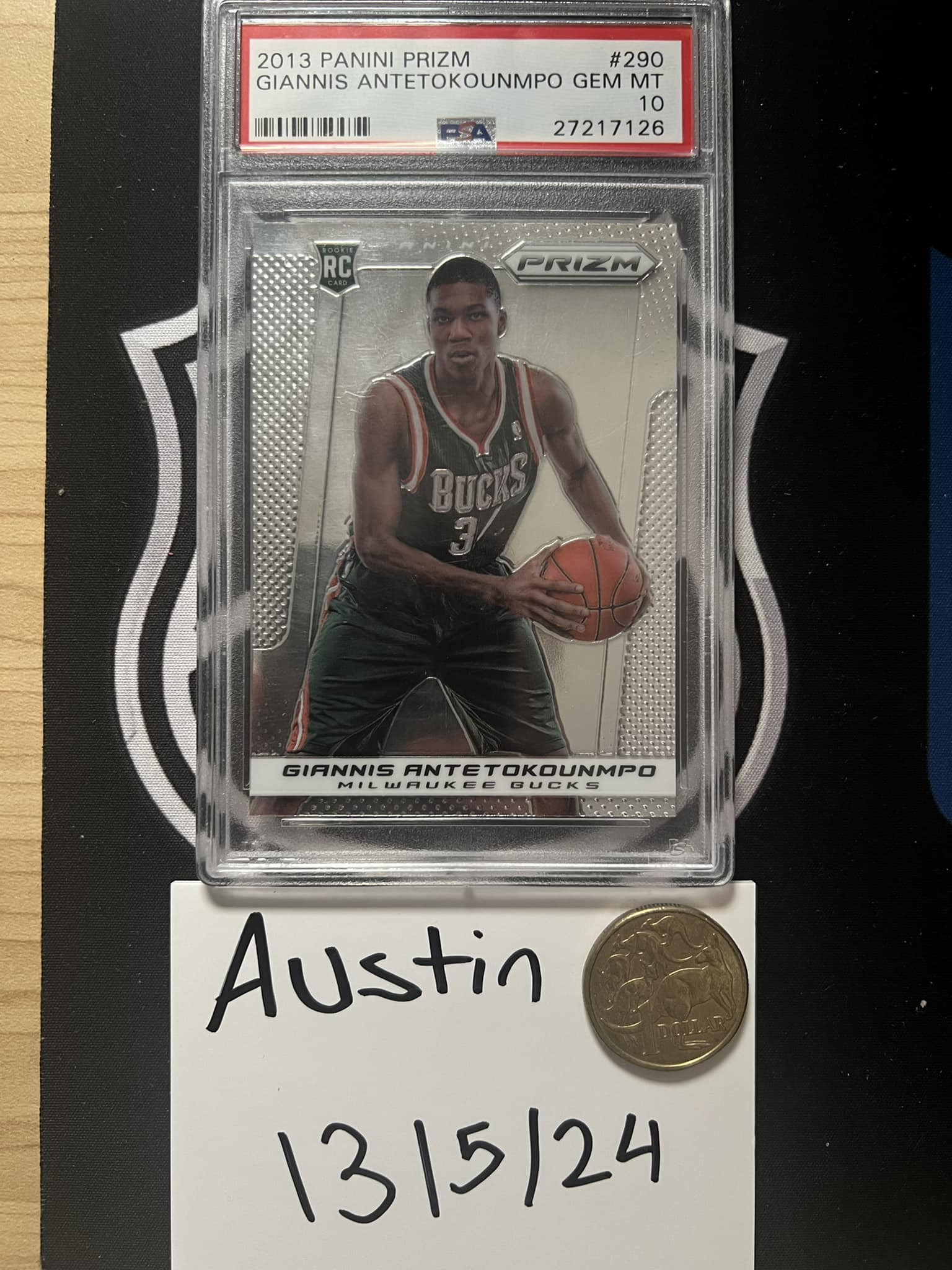 Prizm Black Manga - Shai Gilgeous-Alexander PSA 10. Only one other 