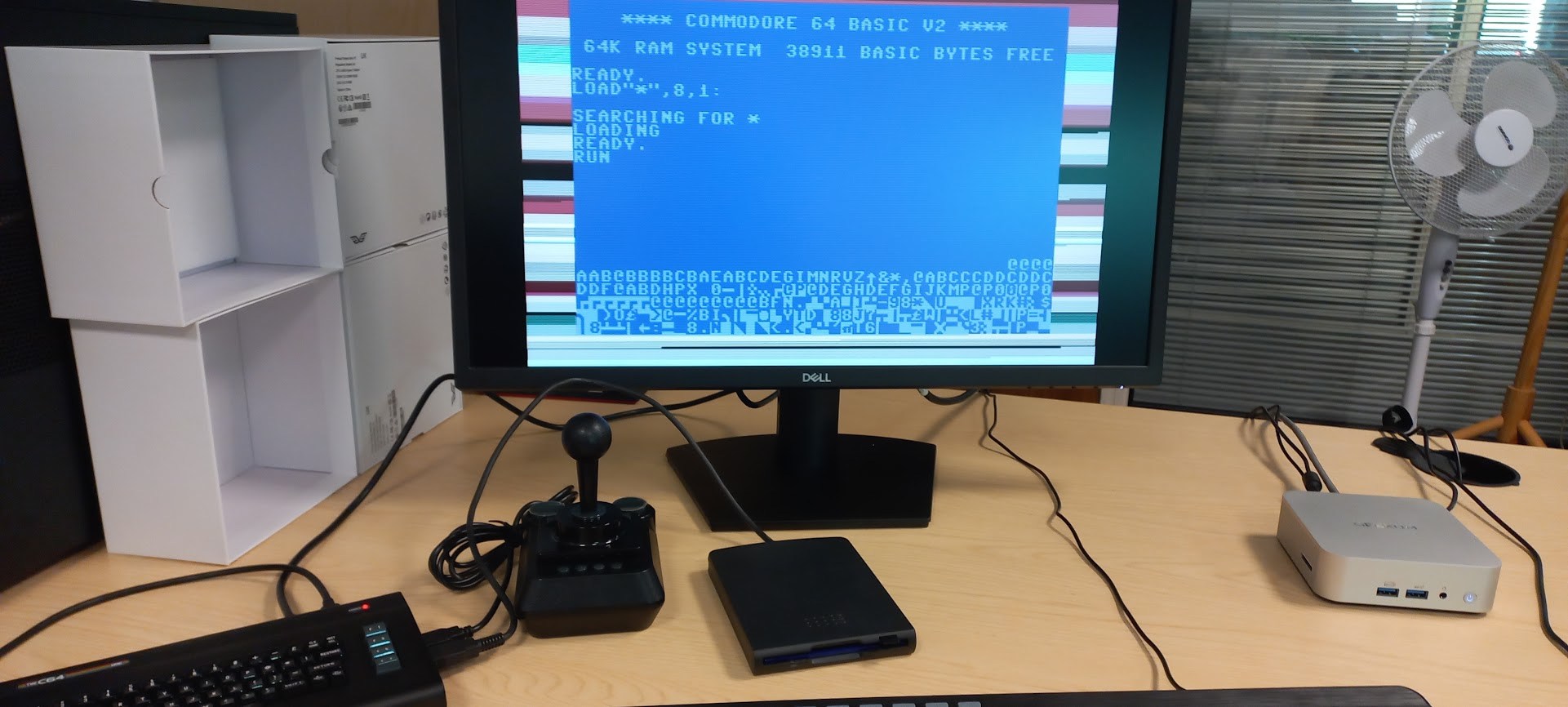 Requires Optional $299 USB-C to Commodore 1541 Adapter Cable….